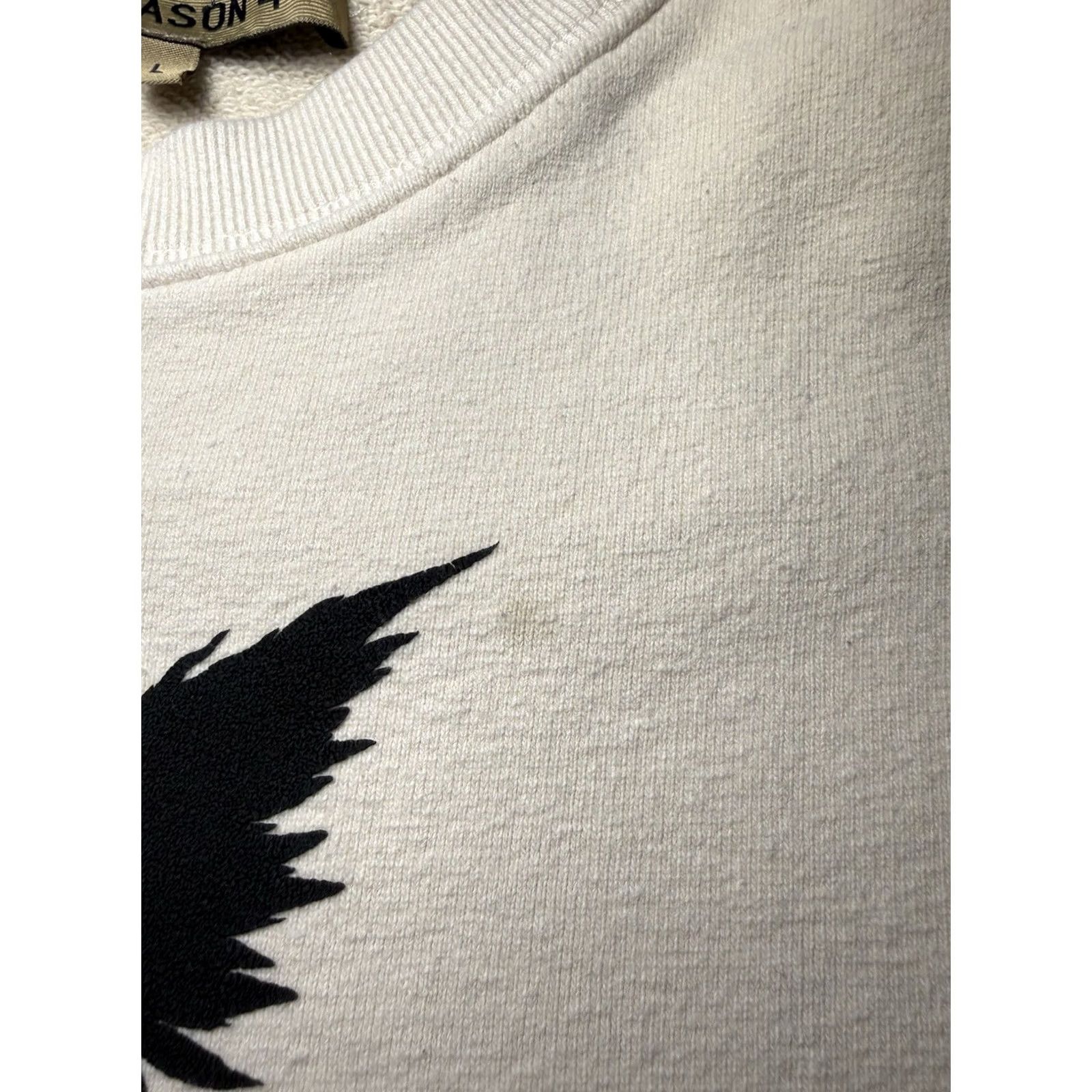 Yeezy VINTAGE Yeezy Season 4 Wing Logo Crewneck Sweatshirt Men Large Beige Oversized Ye Size US L / EU 52-54 / 3 - 5 Thumbnail