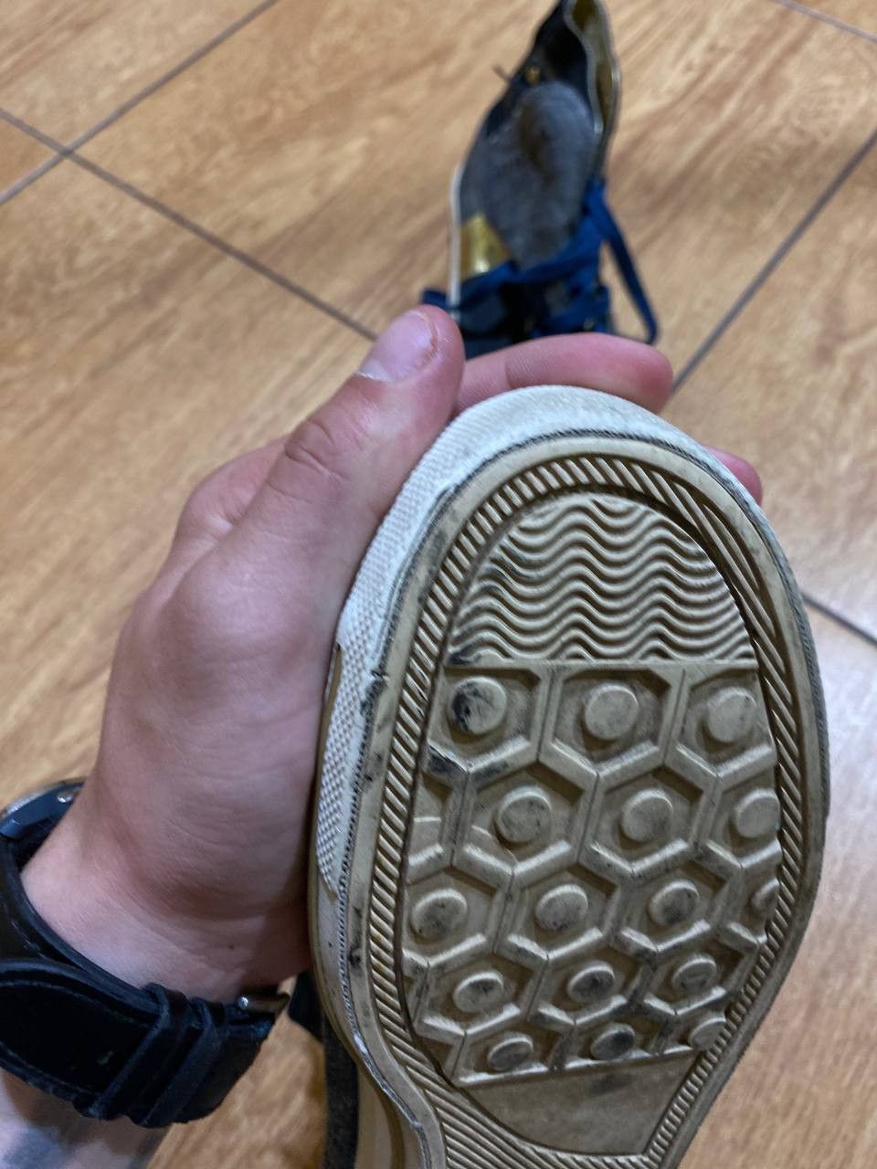 Diesel Y2K Vintage Diesel High Sneakers Streetwear Denim Rare Style Size US 9 / IT 39 - 12 Thumbnail