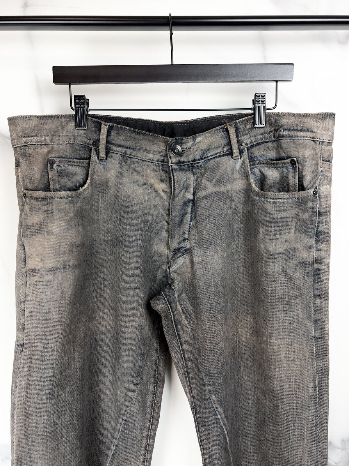 Rick Owens Rick Owens Archive DNA Dust Detroit Denim Jeans Olmar Size US 38 / EU 54 - 3 Thumbnail