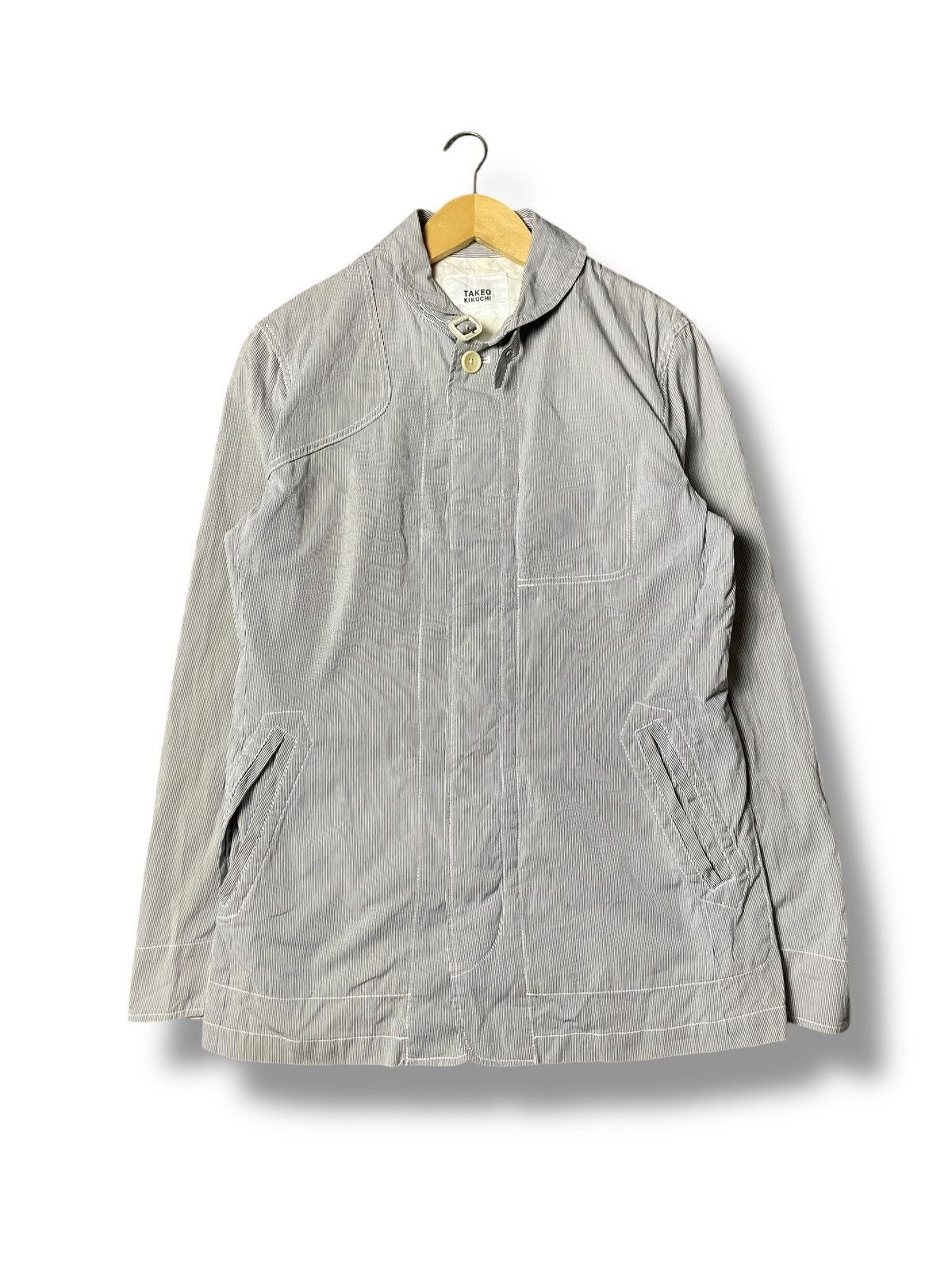 Japanese Brand × Takeo Kikuchi × Vintage Vintage Takeo Kikuchi Hidden Button Jacket (72) Size US XXS / EU 40 - 1 Thumbnail