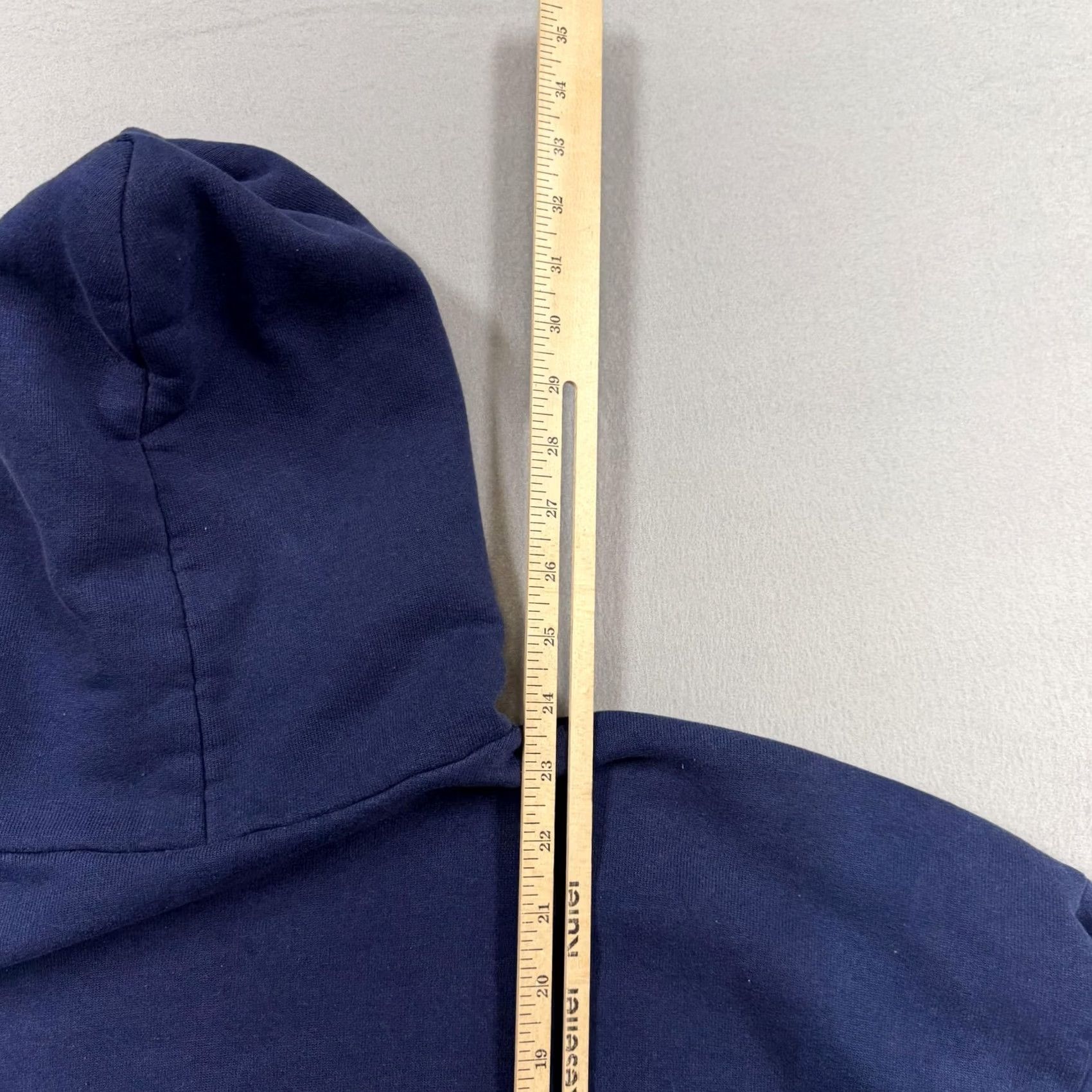 Vintage VINTAGE Pontiac Assembly Center Hoodie Sweatshirt Mens XL Blue Fleece Graphic Size US XL / EU 56 / 4 - 7 Thumbnail