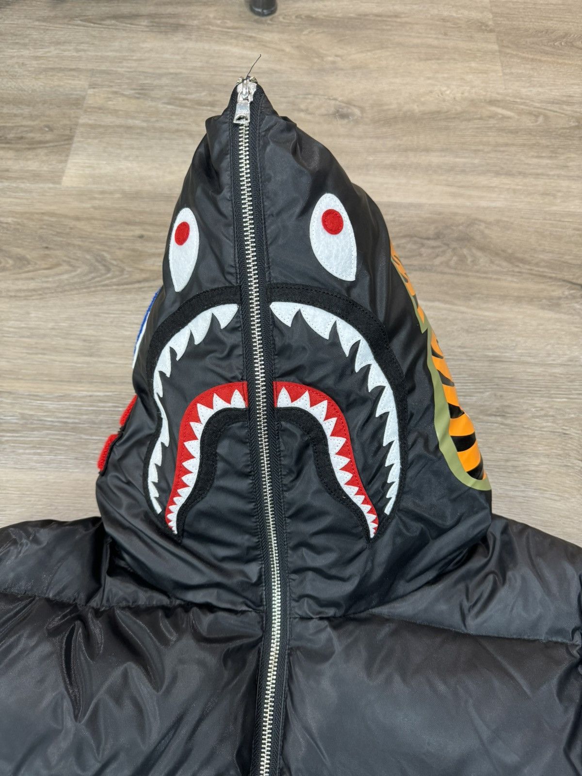 BAPE Shark Puffer Jacket Full Zip