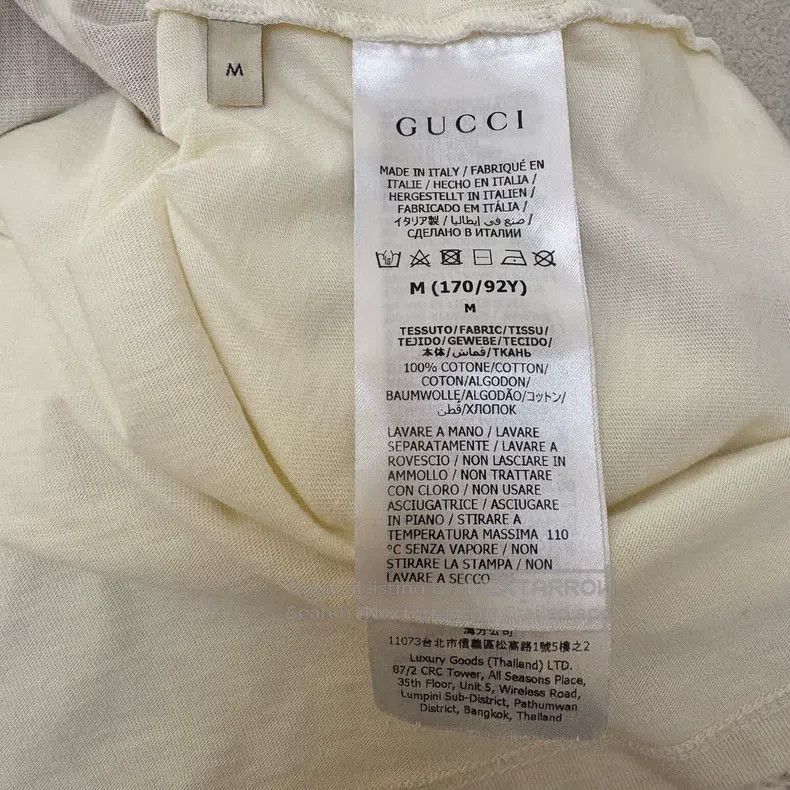 Gucci Gucci Letter round-neck printed colour-block sleeveless ve Size M / US 6-8 / IT 42-44 - 4 Thumbnail