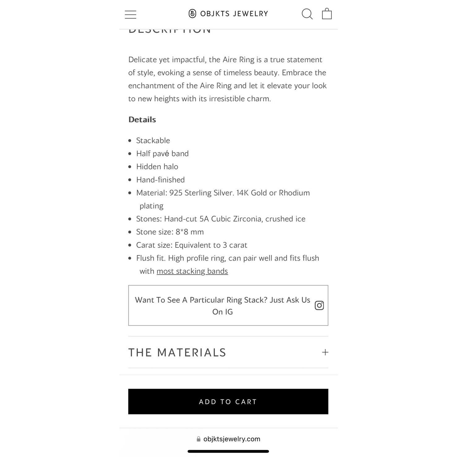 Anthropologie New OBJKTS AIRE RING Size 7 Size ONE SIZE - 13 Thumbnail