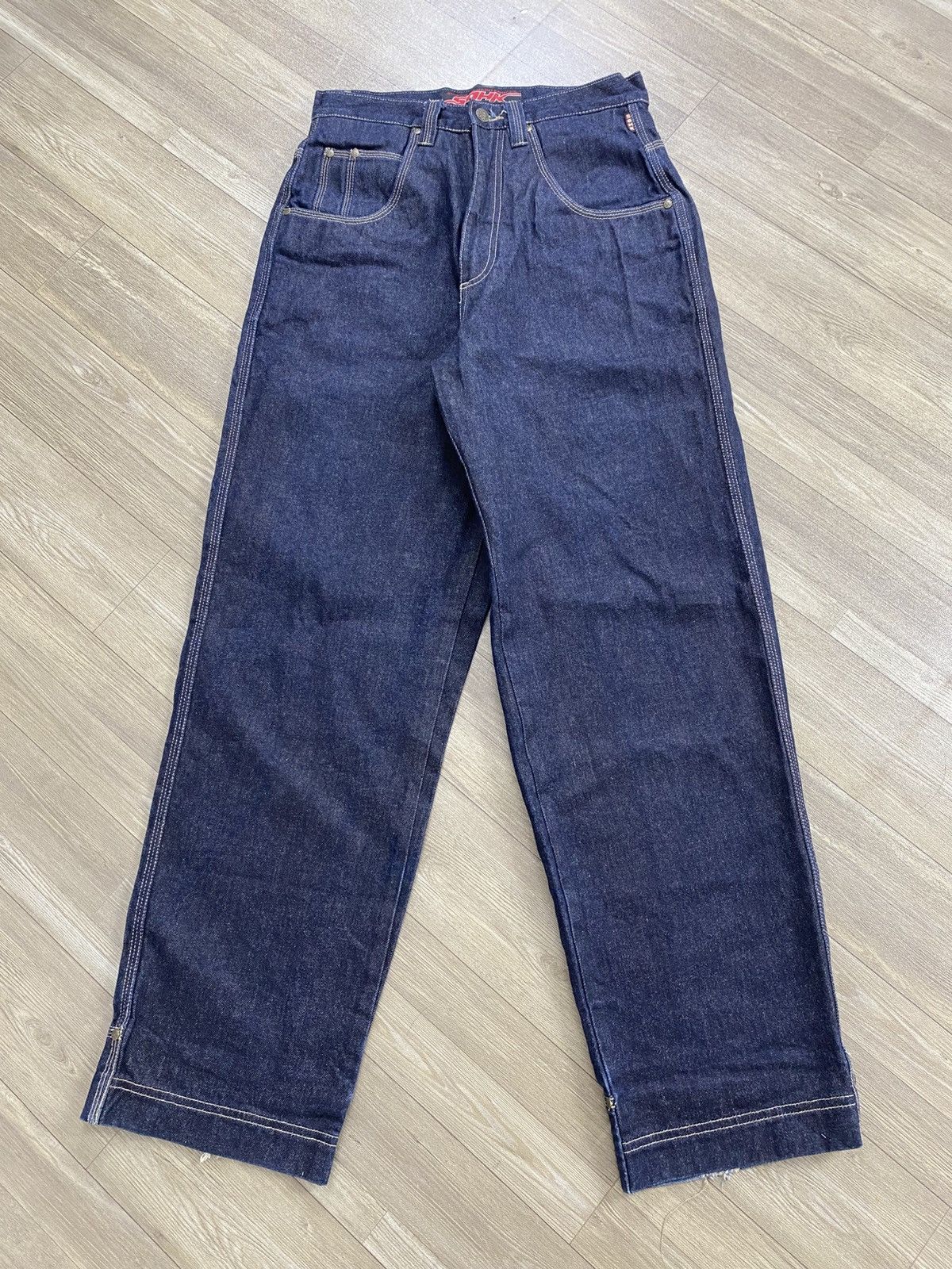 JNCO 2000s JNCO SOHK School of Hard Knocks Baggy Jeans Y2K Size US 30 / EU 46 - 17 Thumbnail