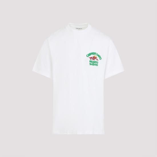 Carhartt Wip CARHARTT WIP Men T-Shirts I03519502XX WHITE Size US L / EU 52-54 / 3 - 1 Thumbnail