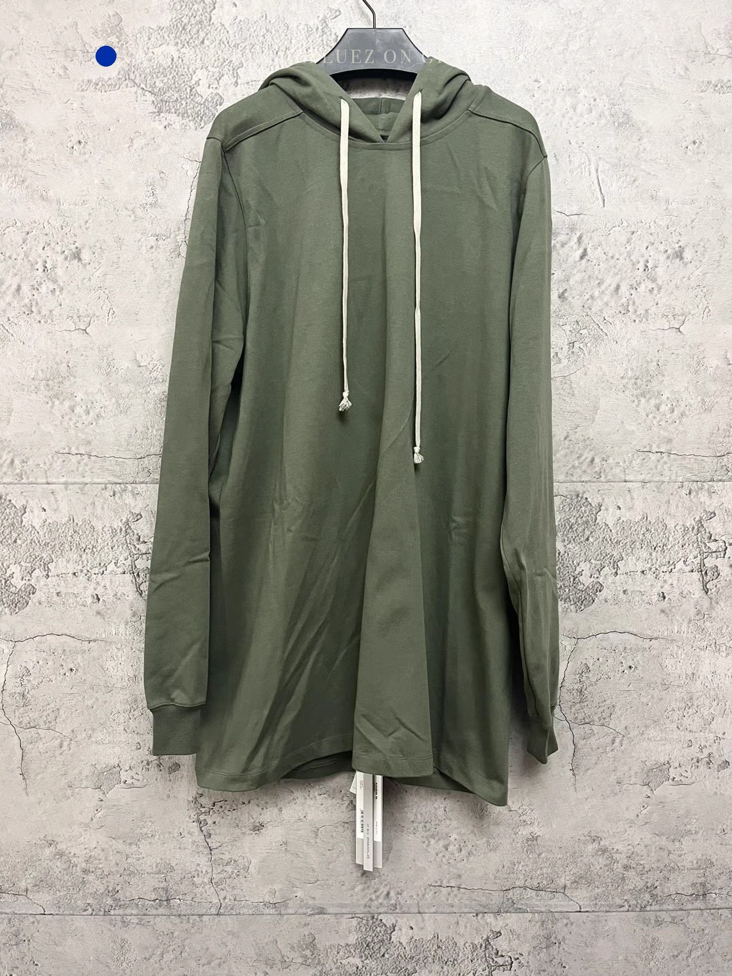 Rick Owens Oversized Green Sweatshirt Size US S / EU 44-46 / 1 - 1 Thumbnail