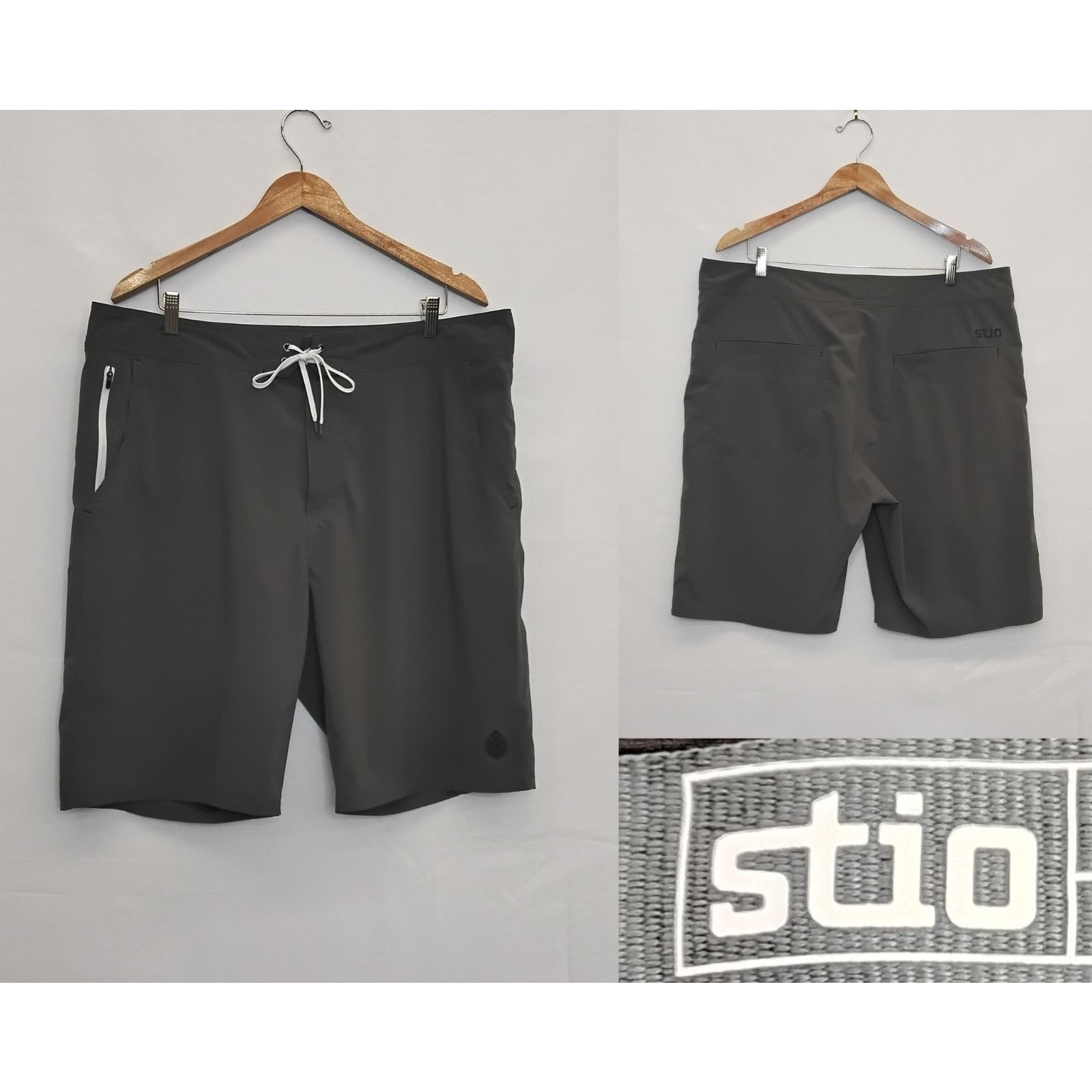 Stio Stio Board Shorts Men's 40 10" Inseam Gray Quick Dry Swim Size US 40 / EU 56 - 1 Thumbnail