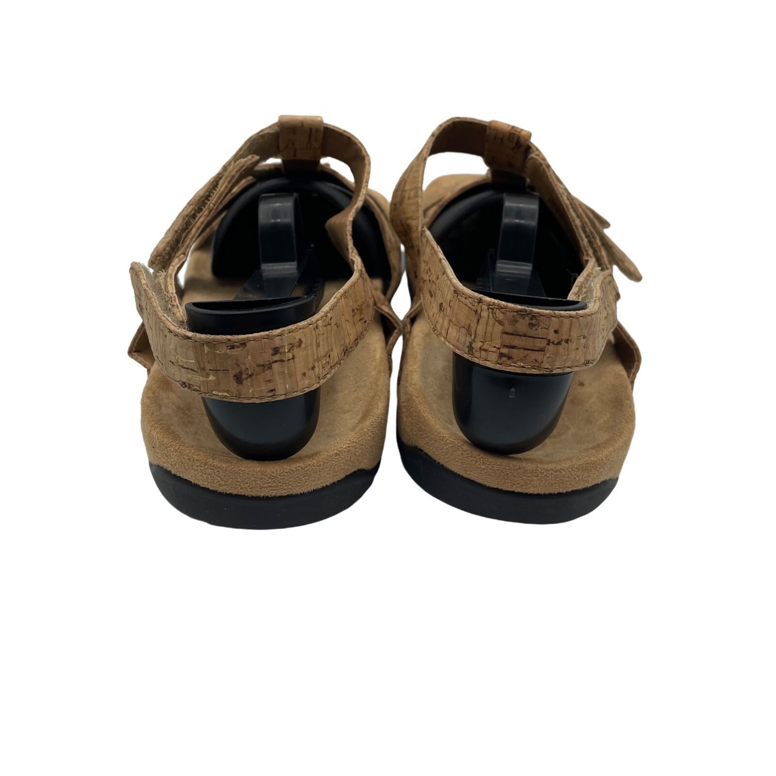 Vionic Vionic Amber 44 Sandals Orthaheel Ankle Strap Gold Cork 7 Size US 7 / IT 37 - 3 Thumbnail