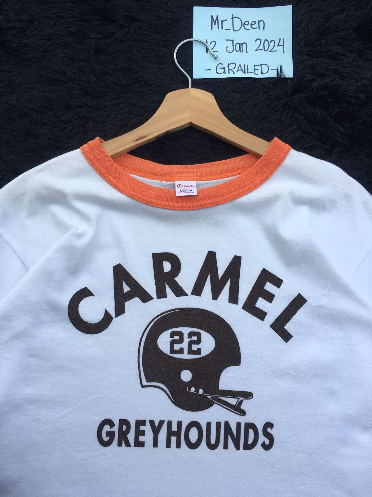Japanese Brand CHESWICK SPORTSWEAR BY SUGAR CANE CARMEL Greyhounds Tee Size US M / EU 48-50 / 2 - 6 Thumbnail