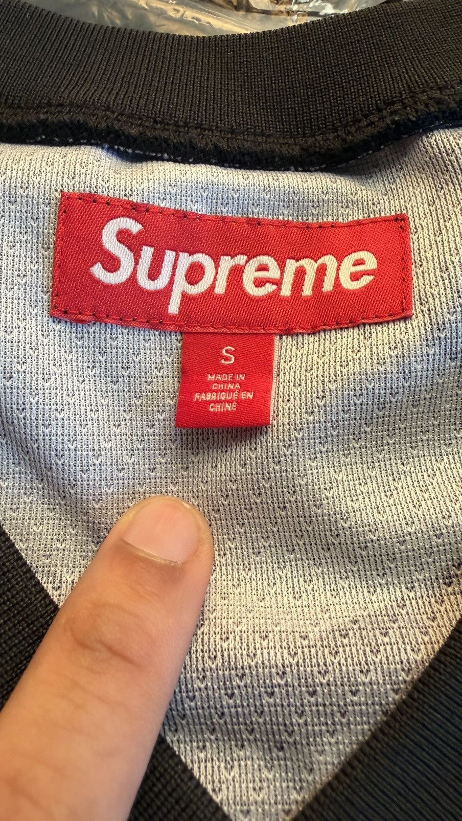 Supreme Supreme Wu-tang clan Hockey jersey (BLACK) (S) Size US S / EU 44-46 / 1 - 2 Thumbnail