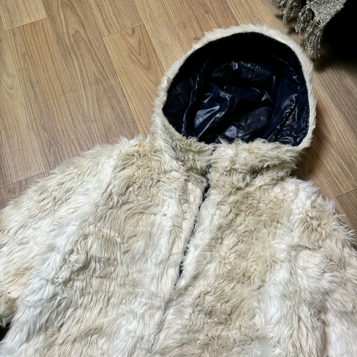 If Six Was Nine × Japanese Brand × Le Grande Bleu (L.G.B.) RodeoCrowns faux fur jacket ifsixwasnine L.G.B style japan Size US M / EU 48-50 / 2 - 12 Thumbnail