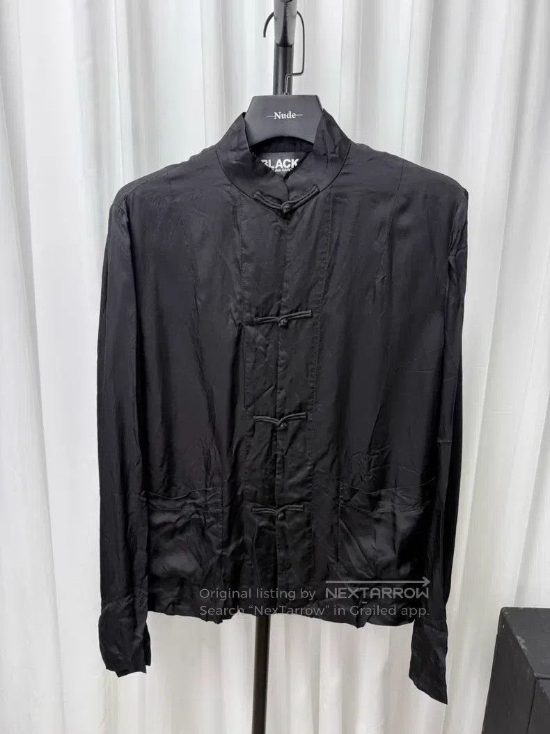 Comme des Garcons Comme Des Garcons Embroidered Snap Silk Jacket Size L / US 10 / IT 46 - 1 Thumbnail