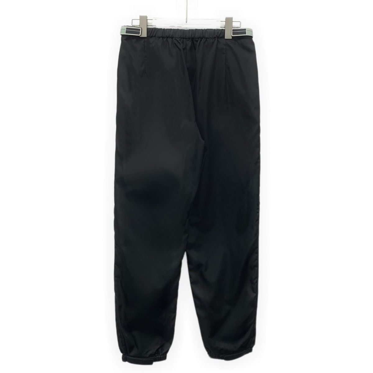 Prada Prada Black Elastic Waist Cuffed Casual Sweatpants K26WX Size US 30 / EU 46 - 2 Thumbnail