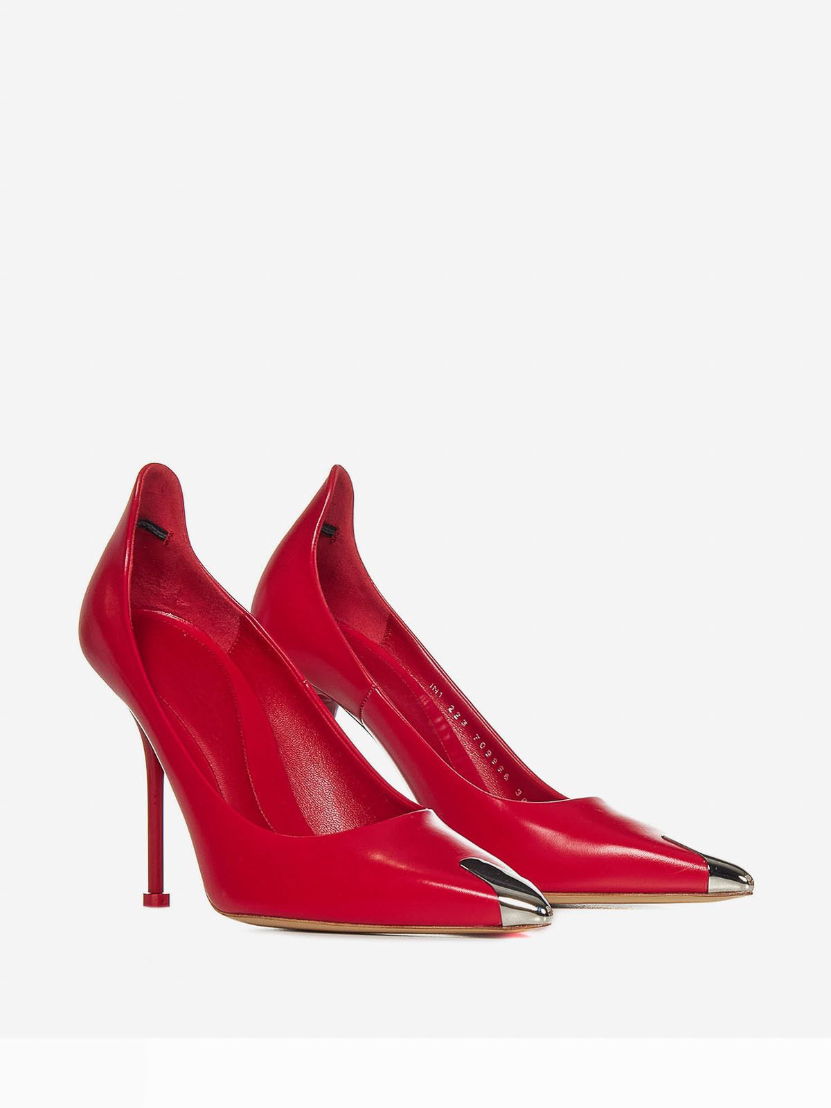 Alexander McQueen o1y0225 Pumps in Red Size US 10 / IT 40 - 2 Thumbnail