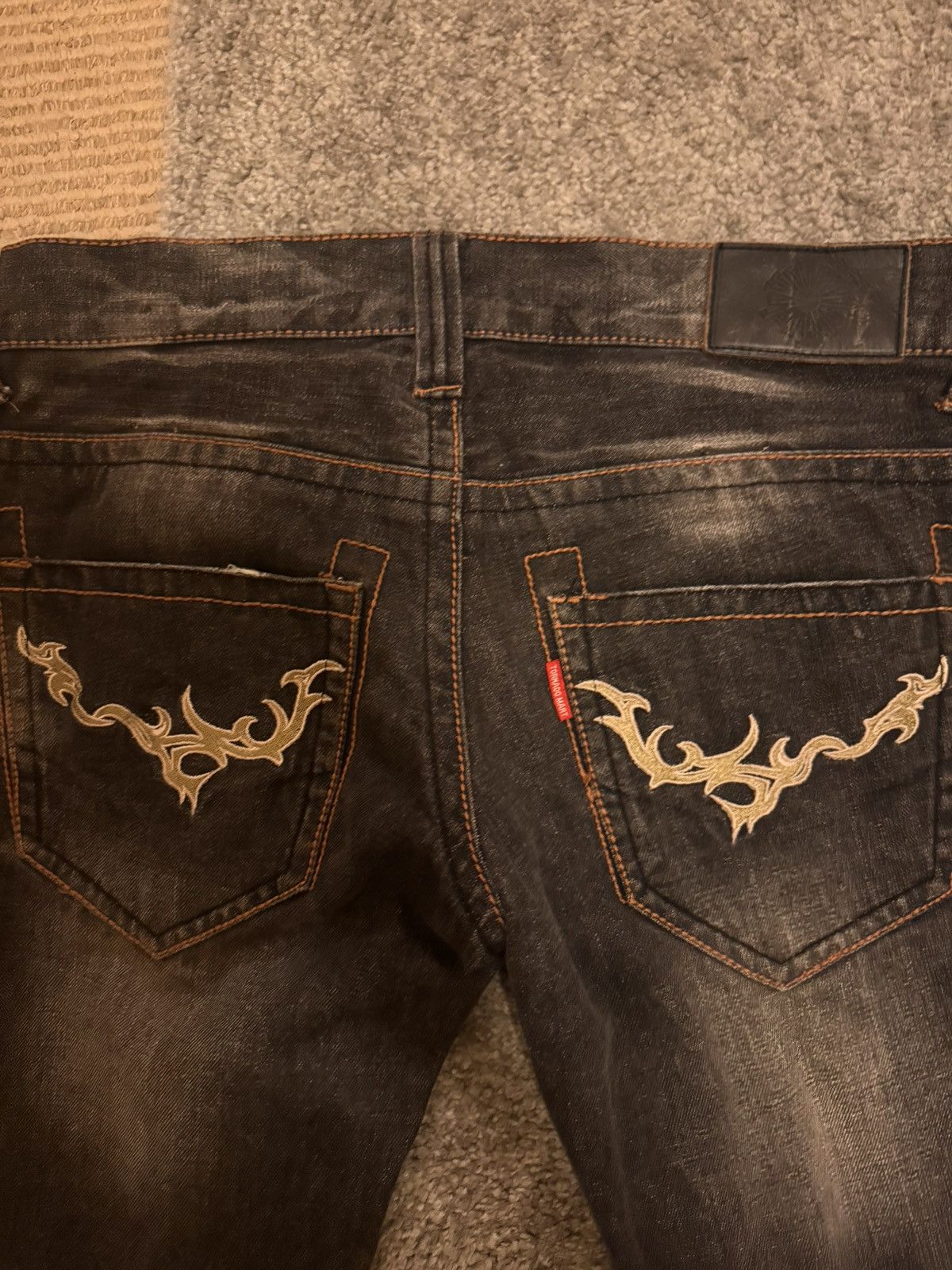 Tornado Mart Tornado Mart Tribal Denim Size US 32 / EU 48 - 4 Thumbnail