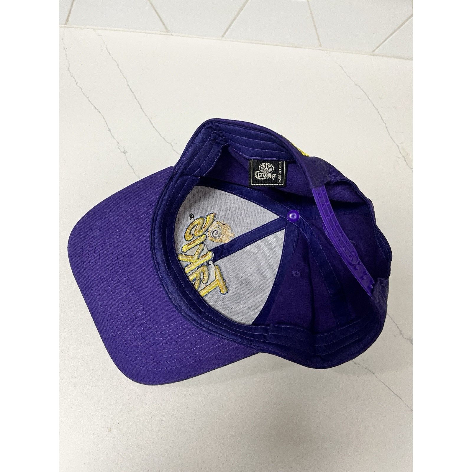 Vintage Takis Snapback Hat Purple Embroidered Logo Cobra Cap Size ONE SIZE - 4 Thumbnail