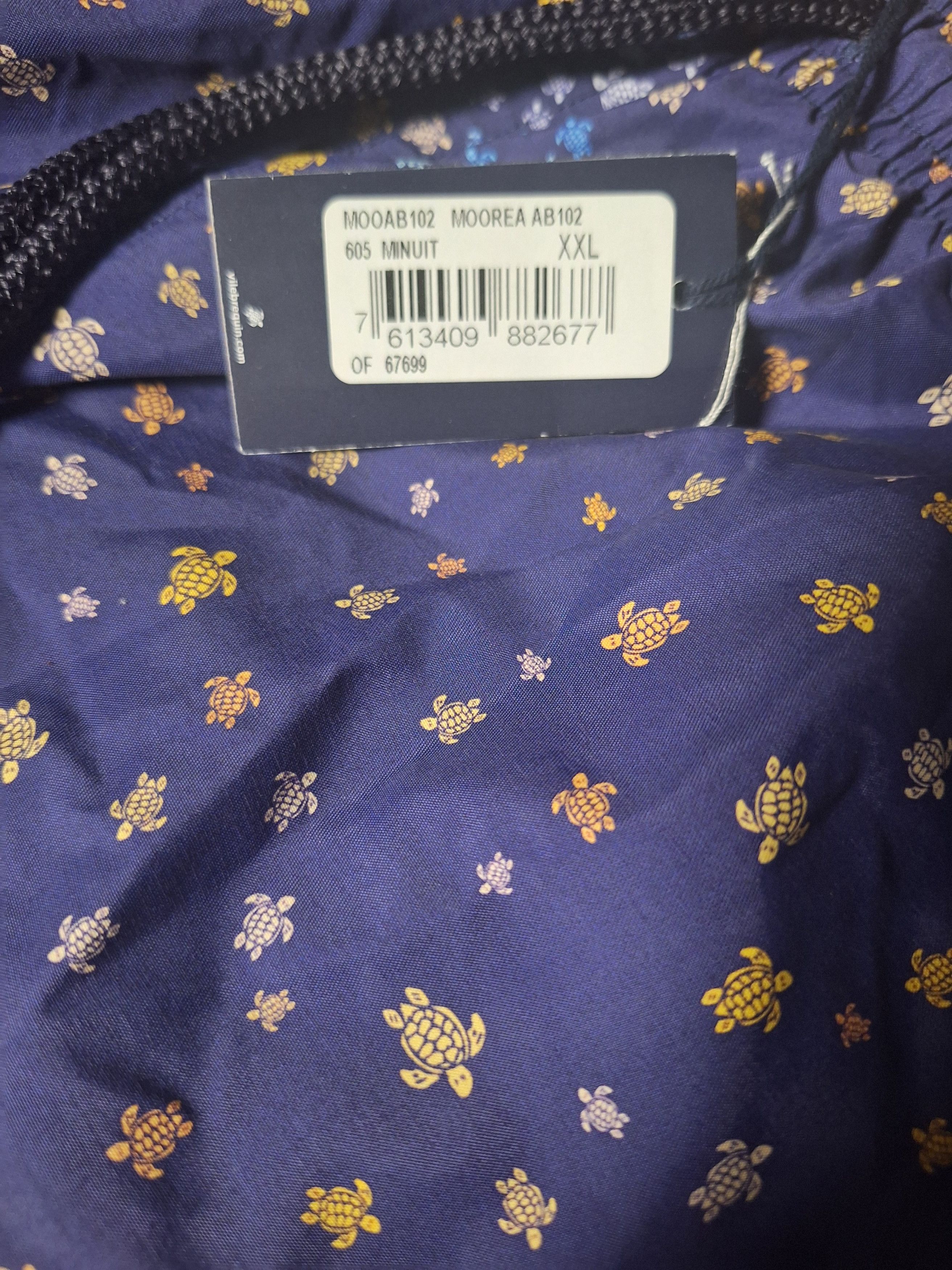 Vilebrequin XXL Vilebrequin Moorea Eiffel Turtle Swim Trunks NWT Rare Size US 36 / EU 52 - 6 Thumbnail