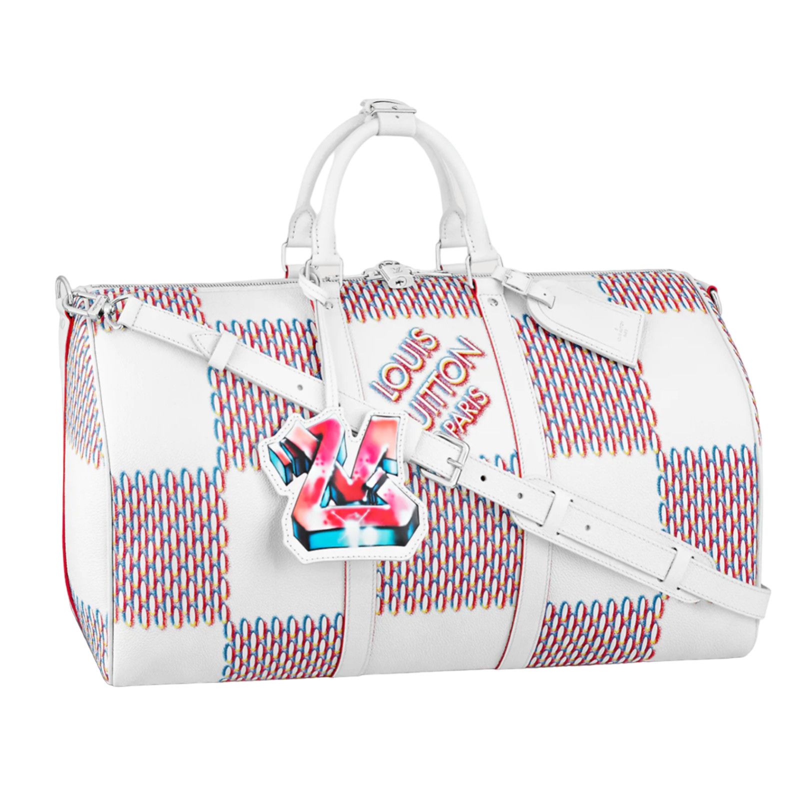 Louis Vuitton Louis Vuitton Keepall Bandouliere Damier Weekend Travel Bag Size ONE SIZE - 1 Thumbnail