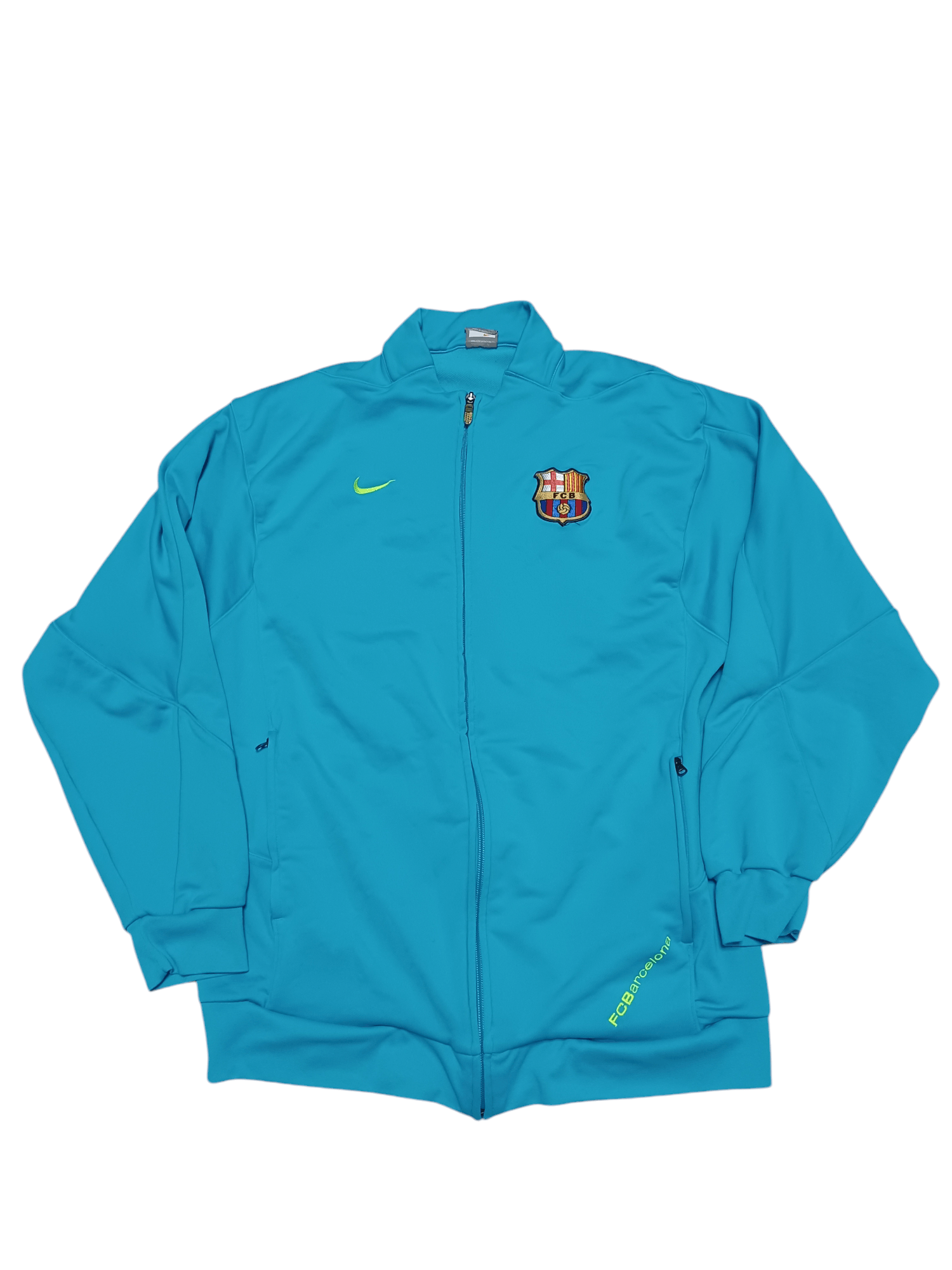 Nike FC BARCELONA BARCA 2007 NIKE VINTAGE TRACK JACKET DRILL Size US L / EU 52-54 / 3 - 1 Thumbnail