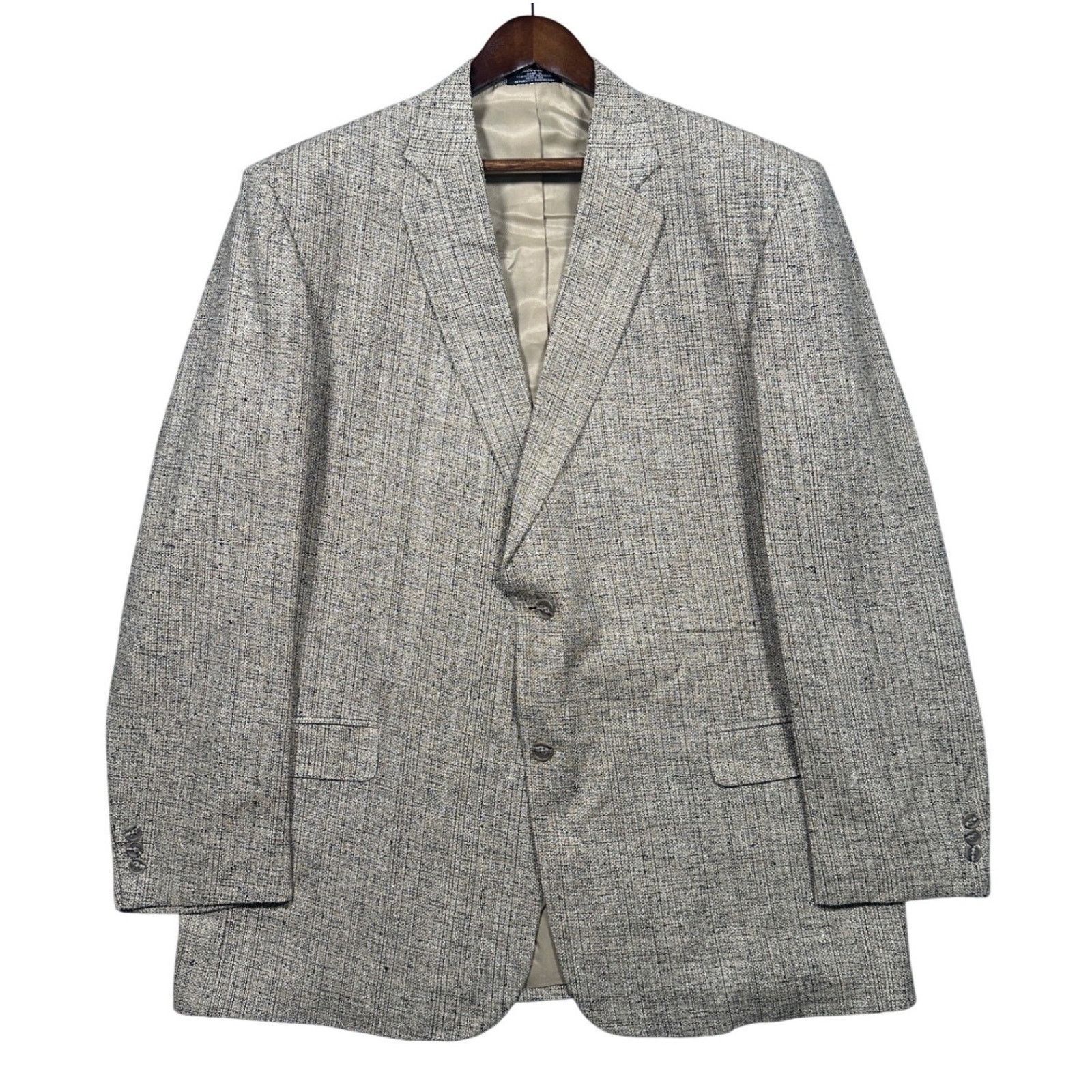 Other Vintage Irvine Park Blazer Mens 48R Textured Sport Coat Size 48R - 1 Thumbnail