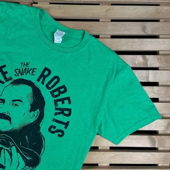 Vintage Mens Vintage T Shirt Jake Roberts Size XL Size US XL / EU 56 / 4 - 2 Thumbnail