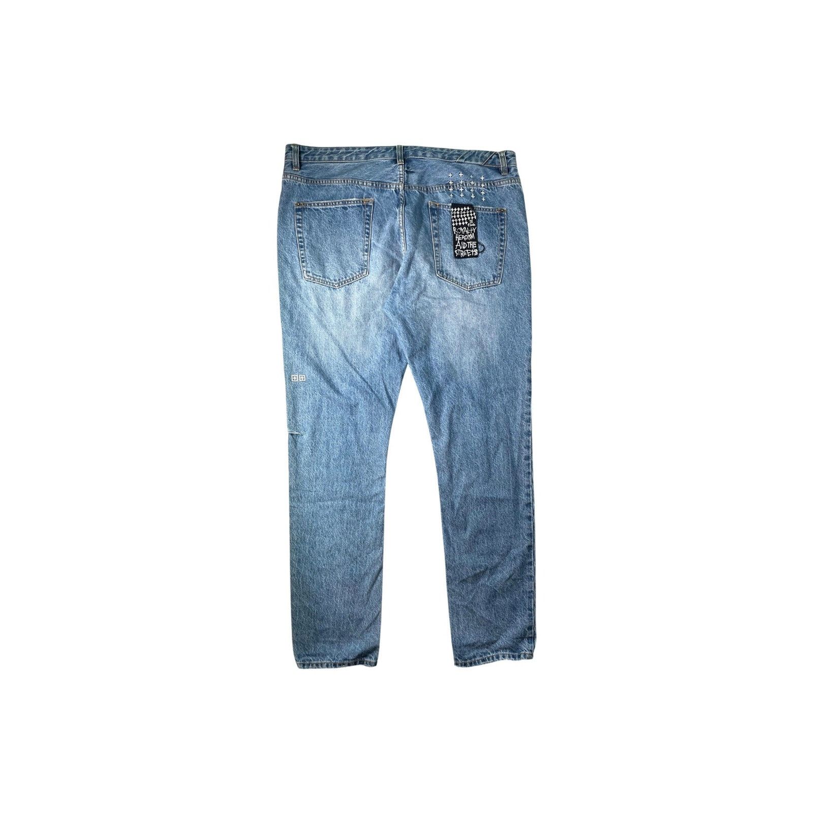 Ksubi Ksubi Plain Light Wash Jeans Size US 38 / EU 54 - 2 Thumbnail