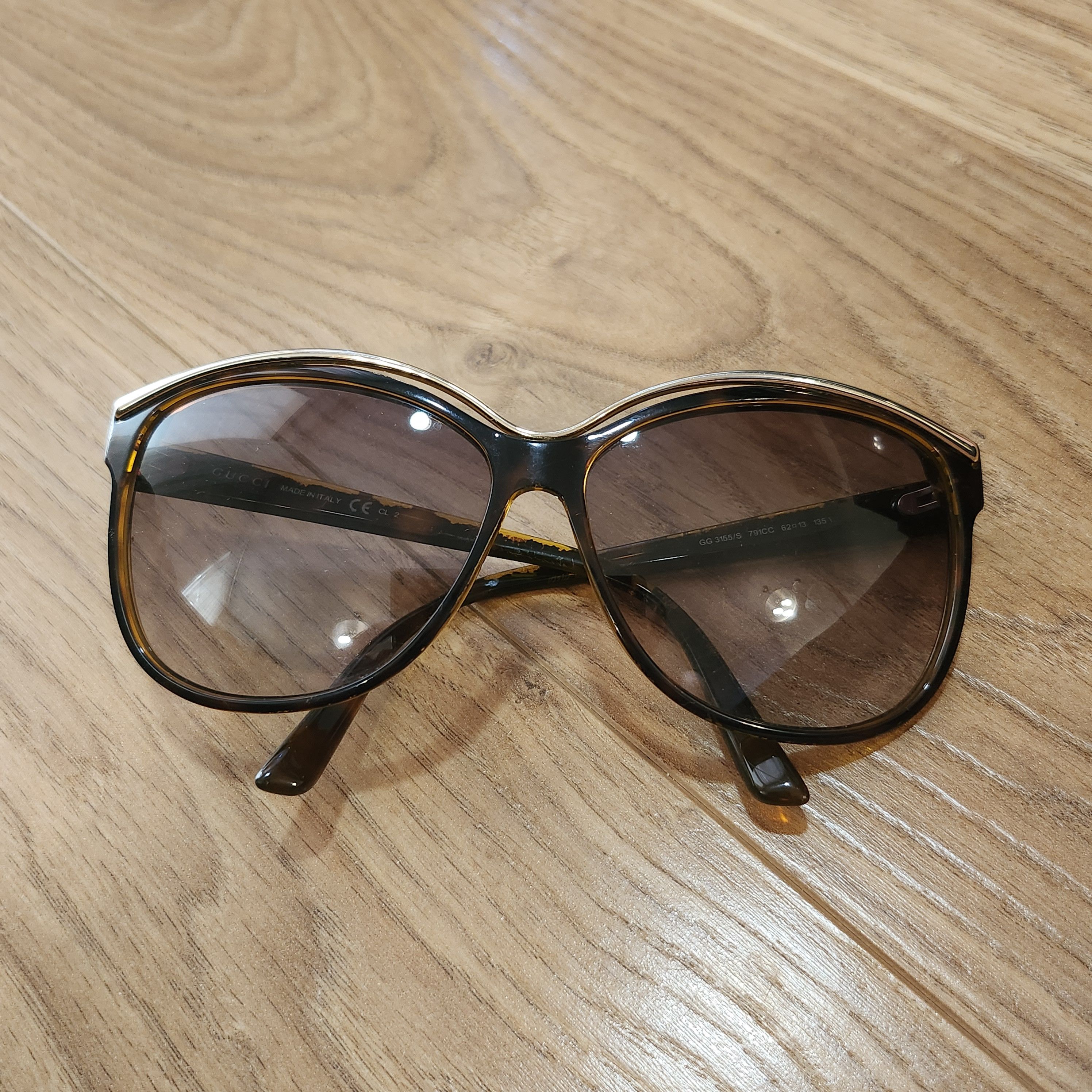 Gucci Gucci Vinatge Logo Sunglasses 3155/s Size ONE SIZE - 1 Thumbnail