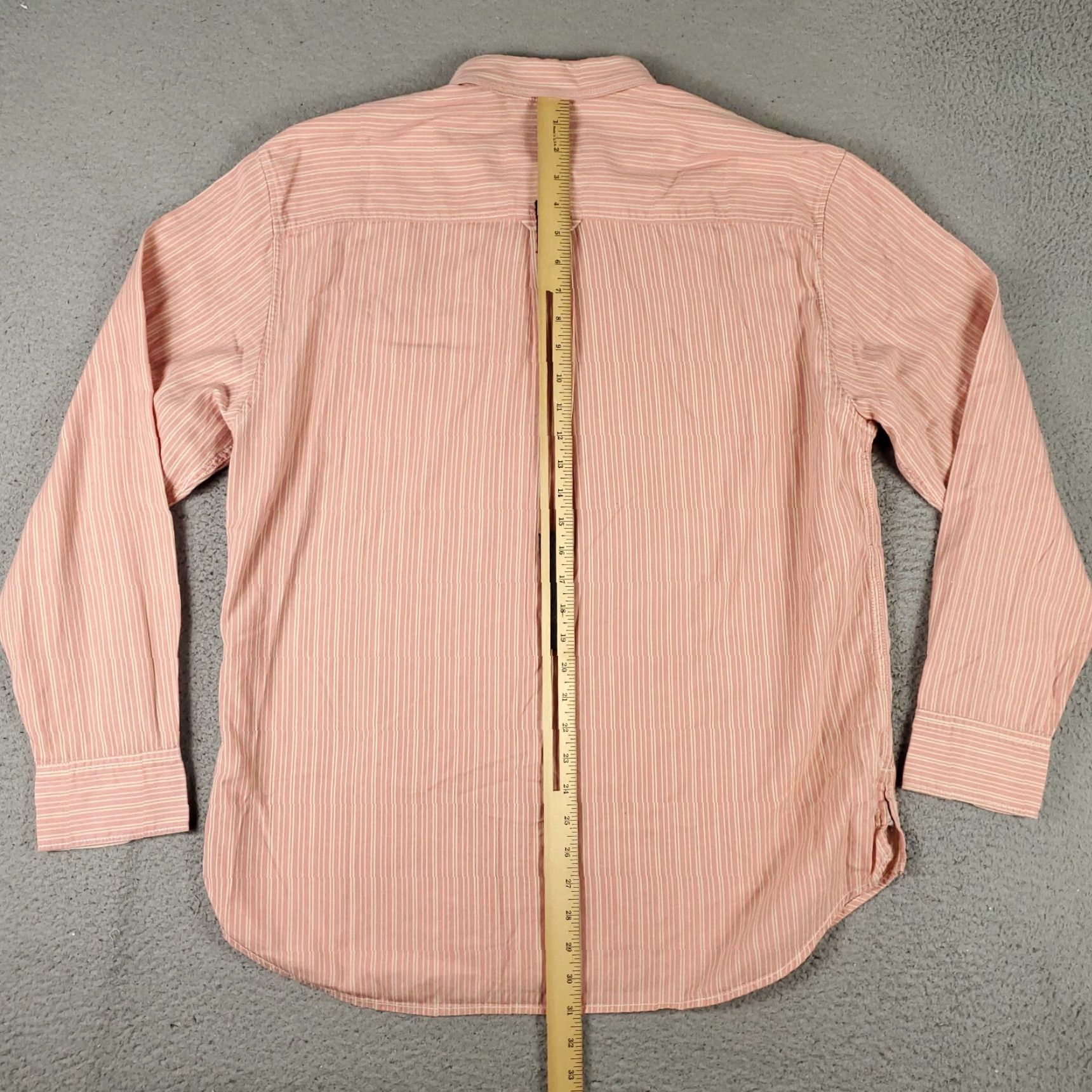 Tommy Bahama Tommy Bahama Button-Up Shirt Mens XL Pink Striped Cotton Long Sleeve Size US XL / EU 56 / 4 - 3 Thumbnail