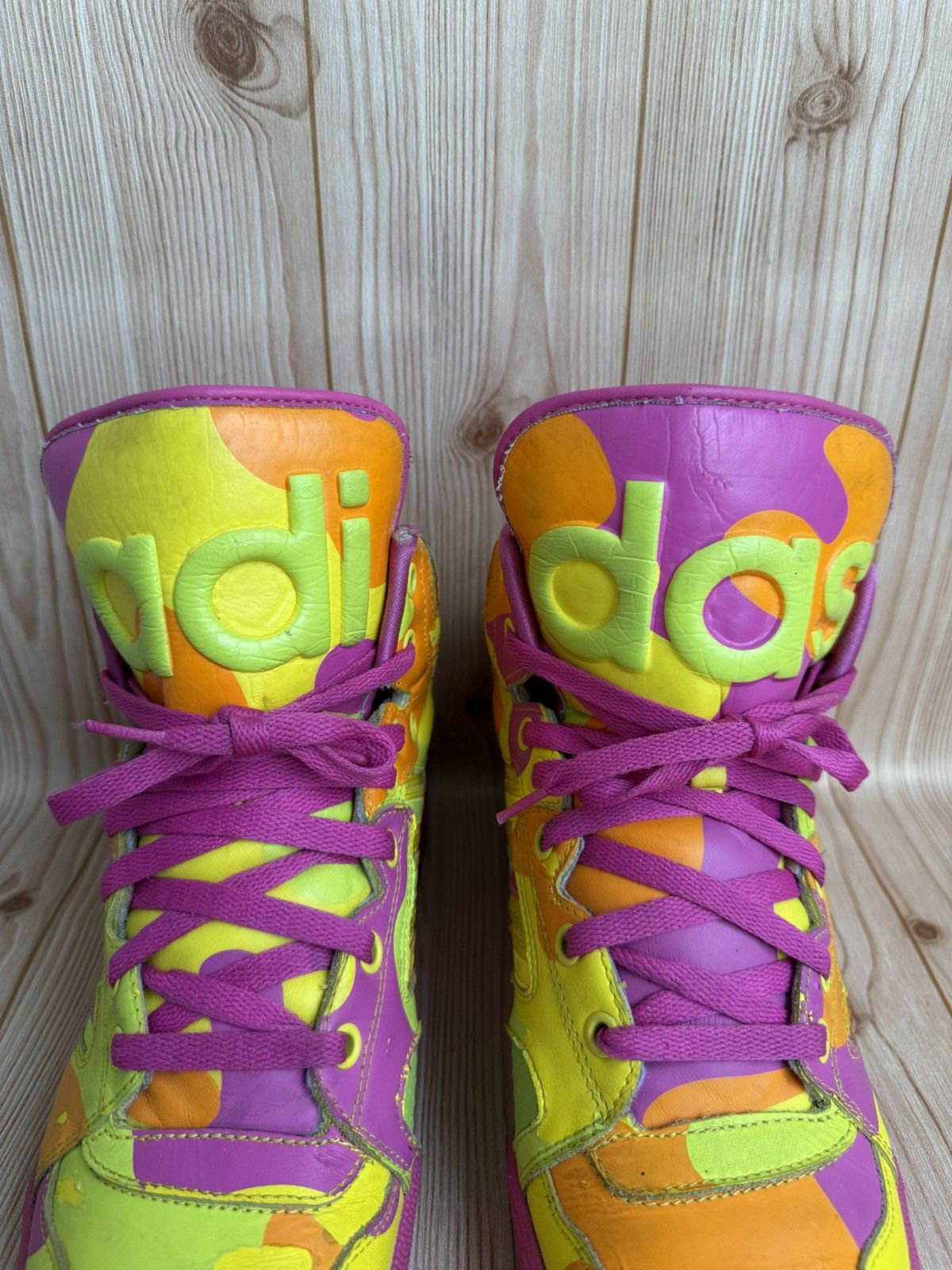 Adidas × Jeremy Scott Neo camo instinct sneakers Size US 7.5 / EU 40-41 - 8 Thumbnail
