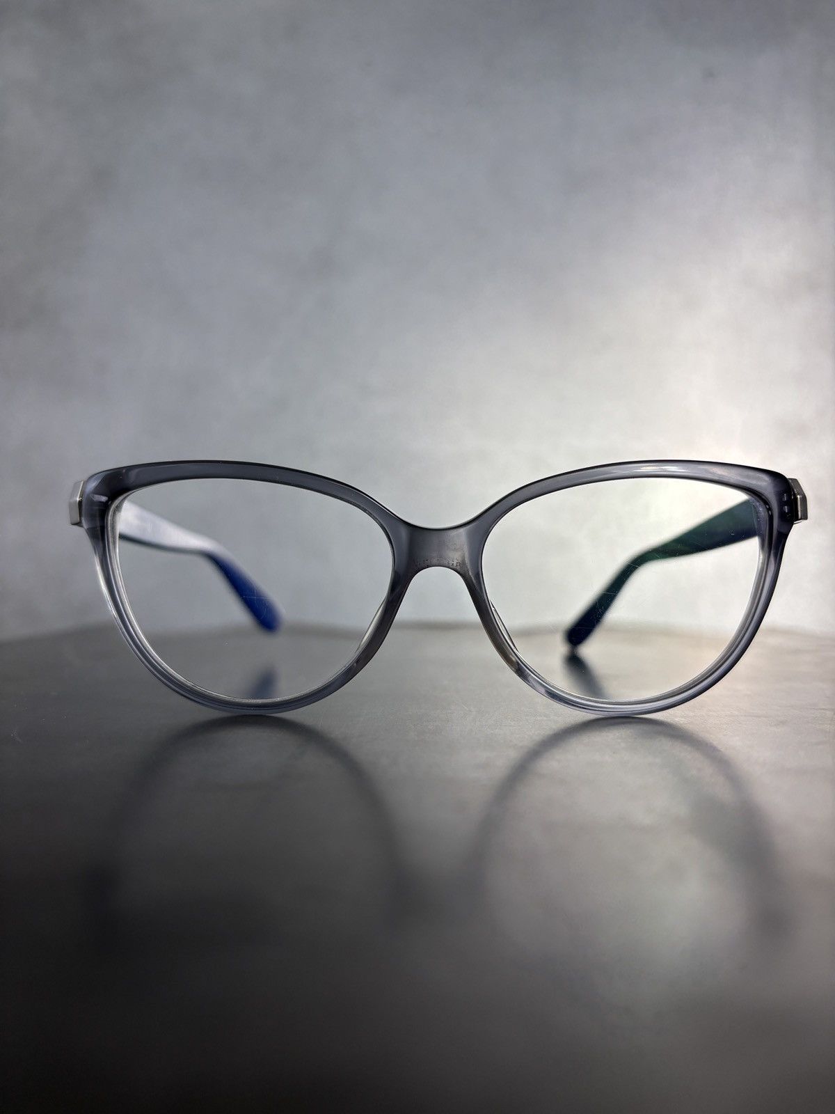 Jimmy Choo Jimmy Choo Eyeglasses Cat Eye Bold Librarian JC 226 Blue Y2K Size ONE SIZE - 6 Thumbnail