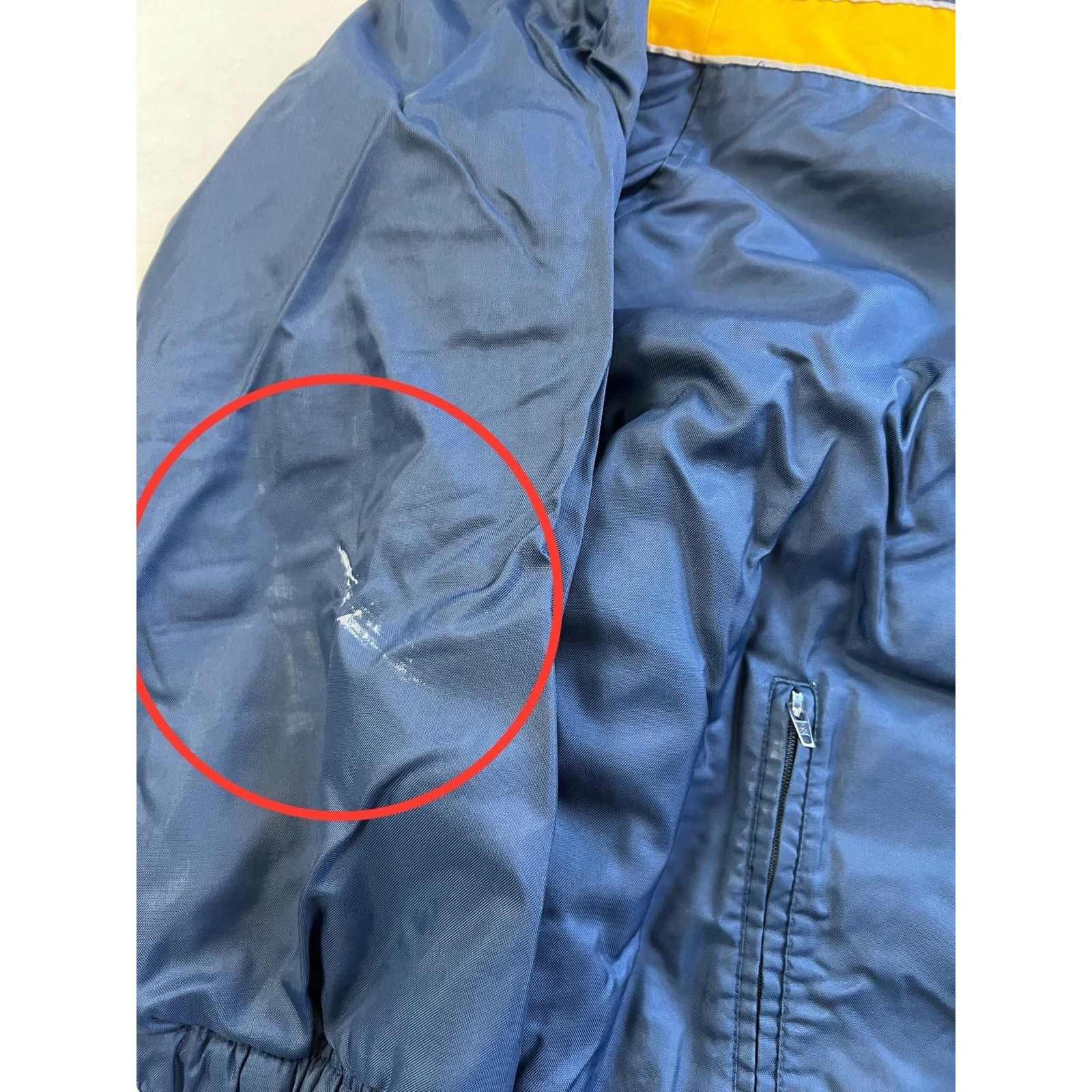 Nike Vintage Nike Reversible Jacket Size Large Blue Yellow Fleece Size US L / EU 52-54 / 3 - 5 Thumbnail