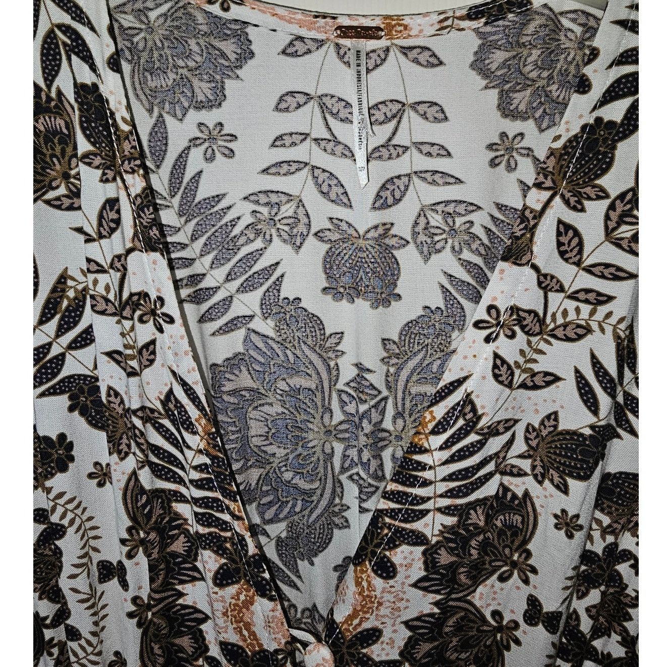 Free People New FREE PEOPLE Wandering Folk Maxi Top DRESS Duster $228 XS Size XS / US 0-2 / IT 36-38 - 6 Thumbnail