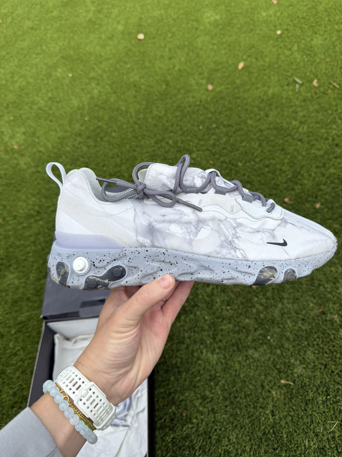 Kendrick Lamar × Nike Nike React Element 55 Kendrick Lamar Size US 9.5 / EU 42-43 - 6 Thumbnail
