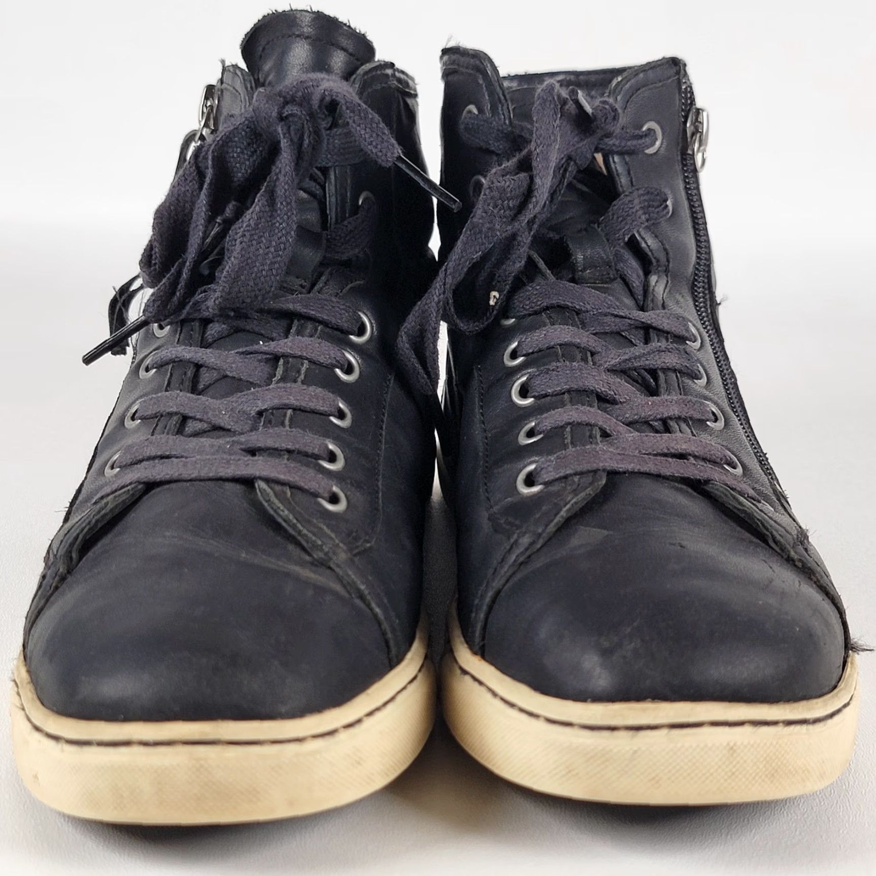 Ugg UGG Shoes Blaney Trainers High Top Sneakers Black Lace Up Women 11US/42EU Casual Walking Leather Upper Breathable Comfort Size L / US 10 / IT 46 - 3 Thumbnail