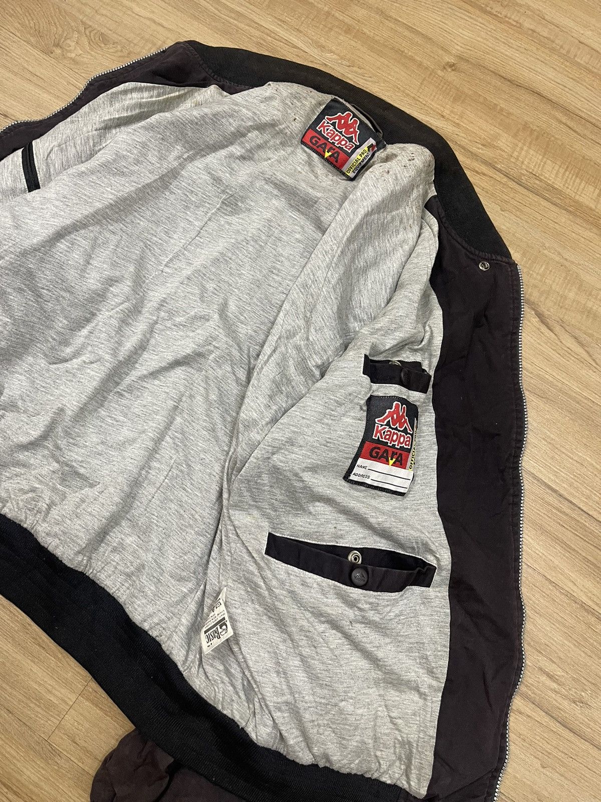 Kappa × Vintage Vintage 90's Kappa Gara JUVENTUS jacket Size US L / EU 52-54 / 3 - 3 Thumbnail