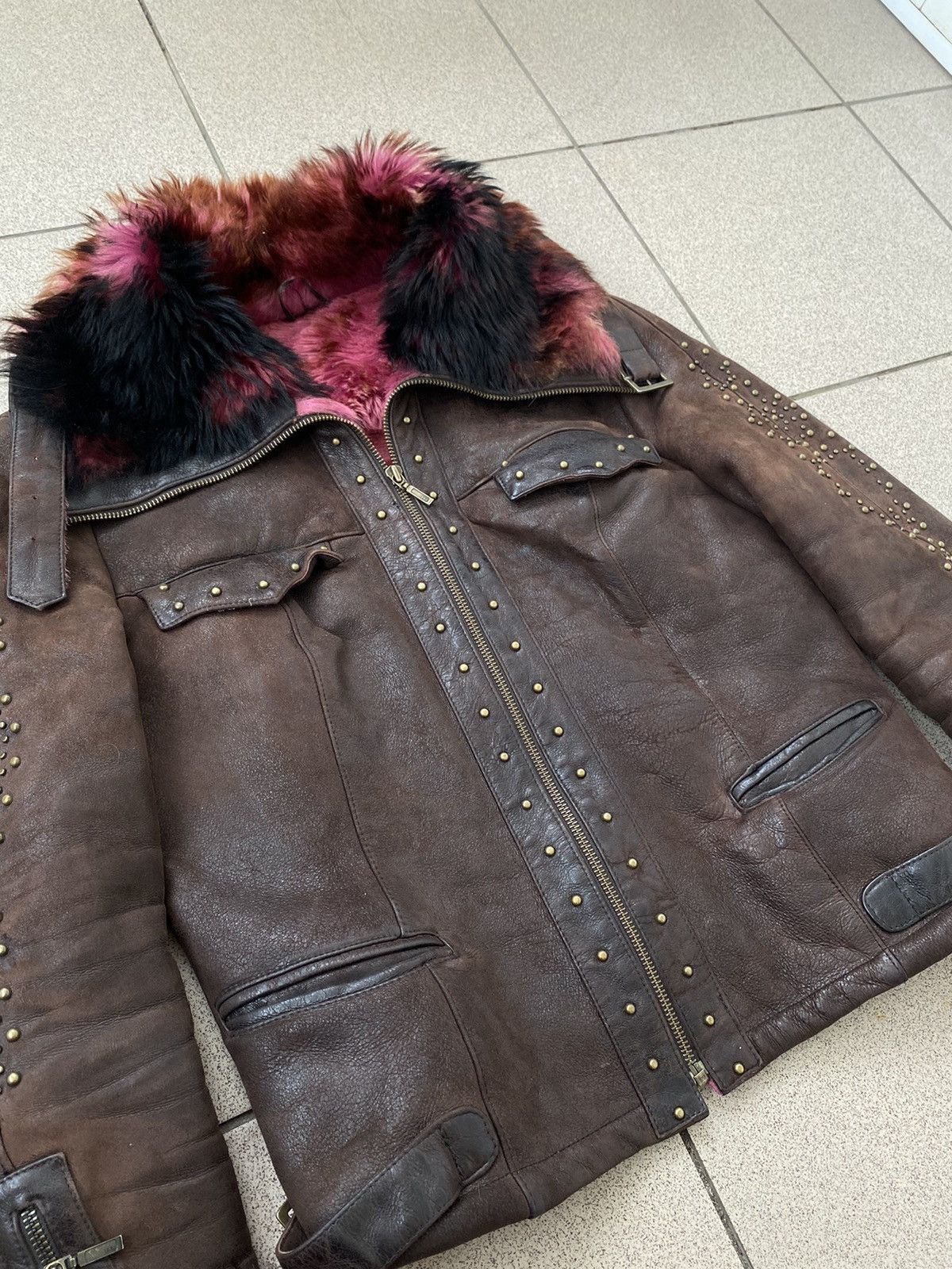 Archival Clothing × Other Vintage Real Leather/Fur Archive Jacket 