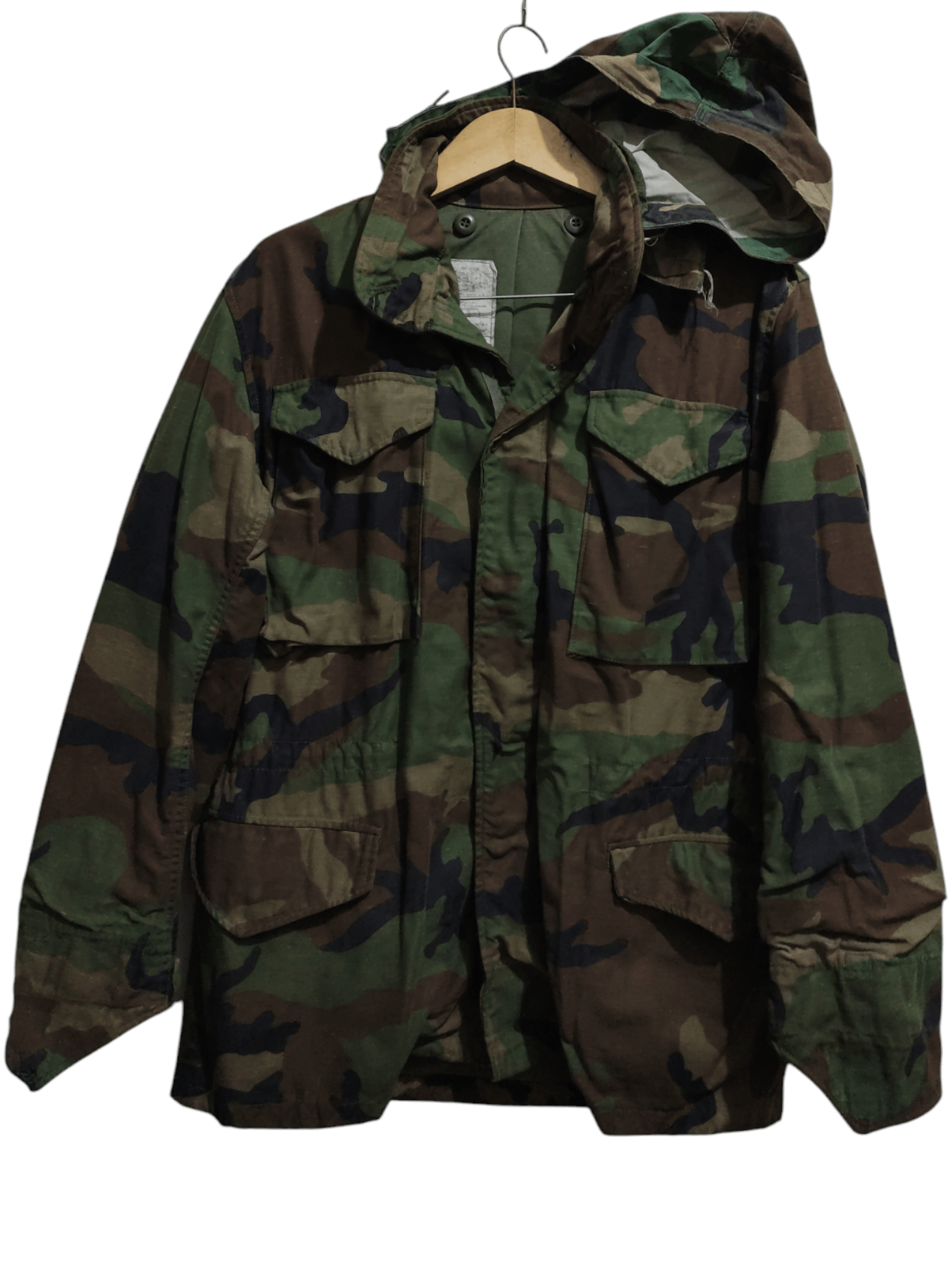Other Vintage M-65 Field Jacket, Woodland Camo Size US M / EU 48-50 / 2 - 1 Thumbnail