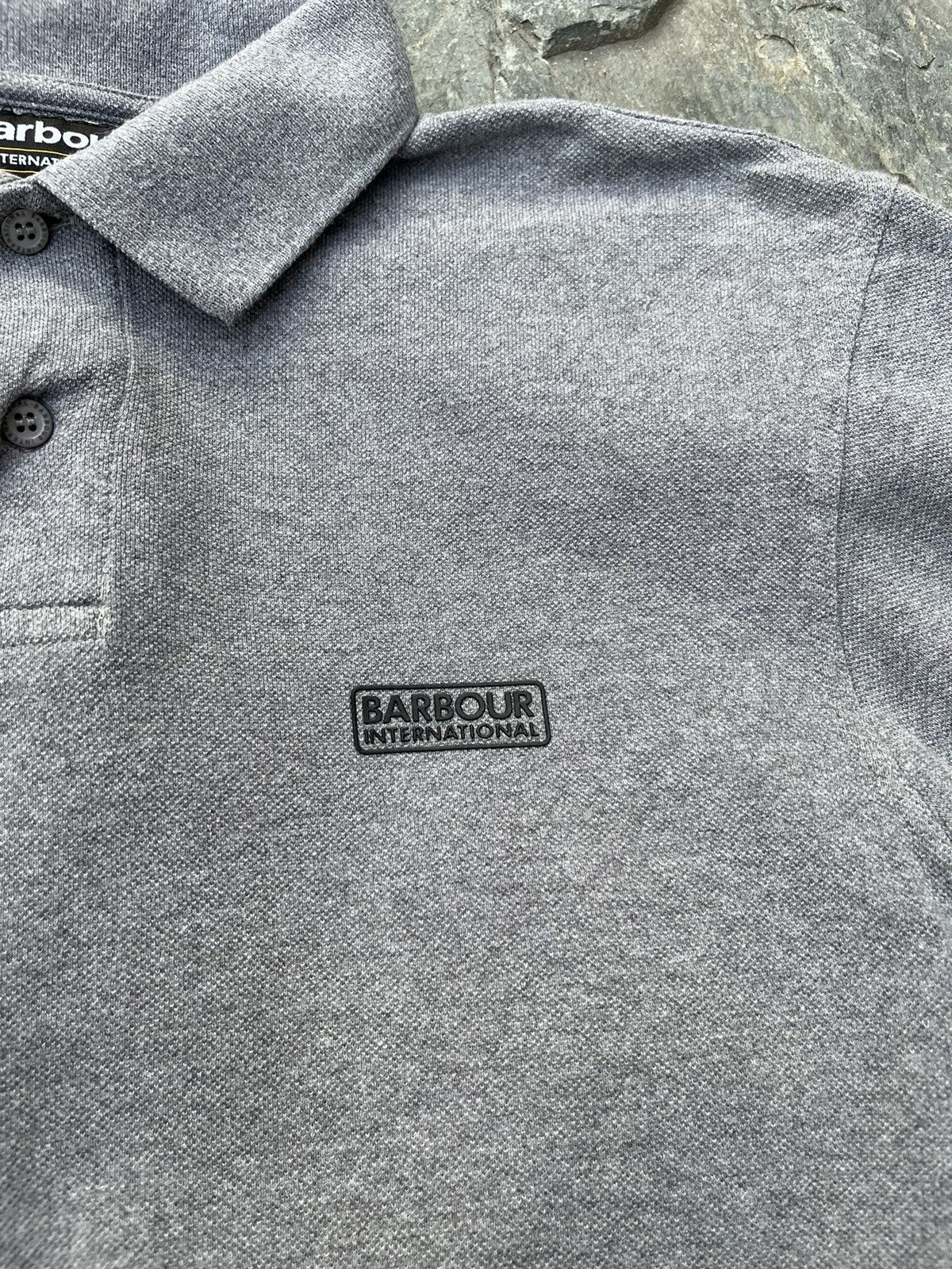 Barbour × Designer Barbour international polo t-shirt tee chest small logo Size US L / EU 52-54 / 3 - 8 Thumbnail