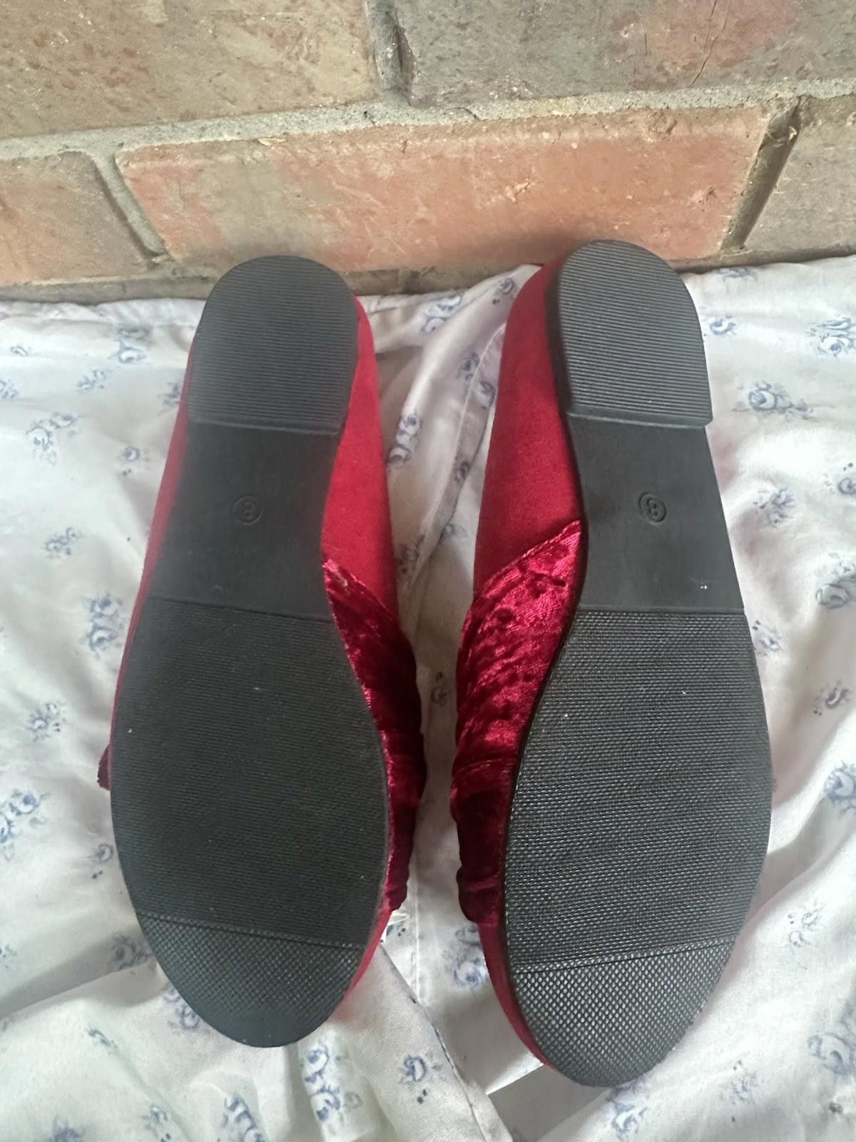 Designer c comfort flats faux velvet size 8 Size US 8 / IT 38 - 5 Thumbnail