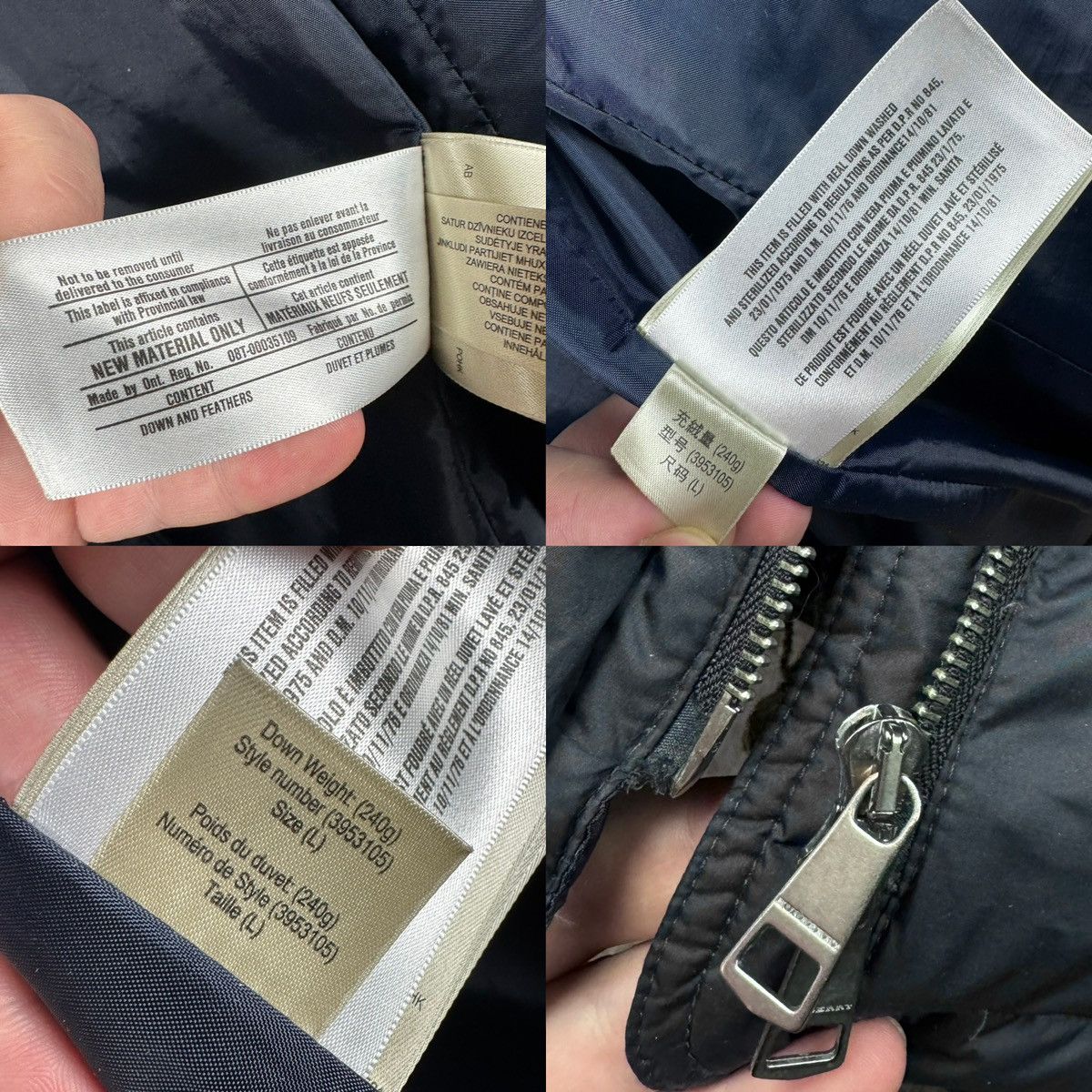 Burberry Burberry Brit London Down Jacket Puffer Coat Size L Size L / US 10 / IT 46 - 6 Thumbnail