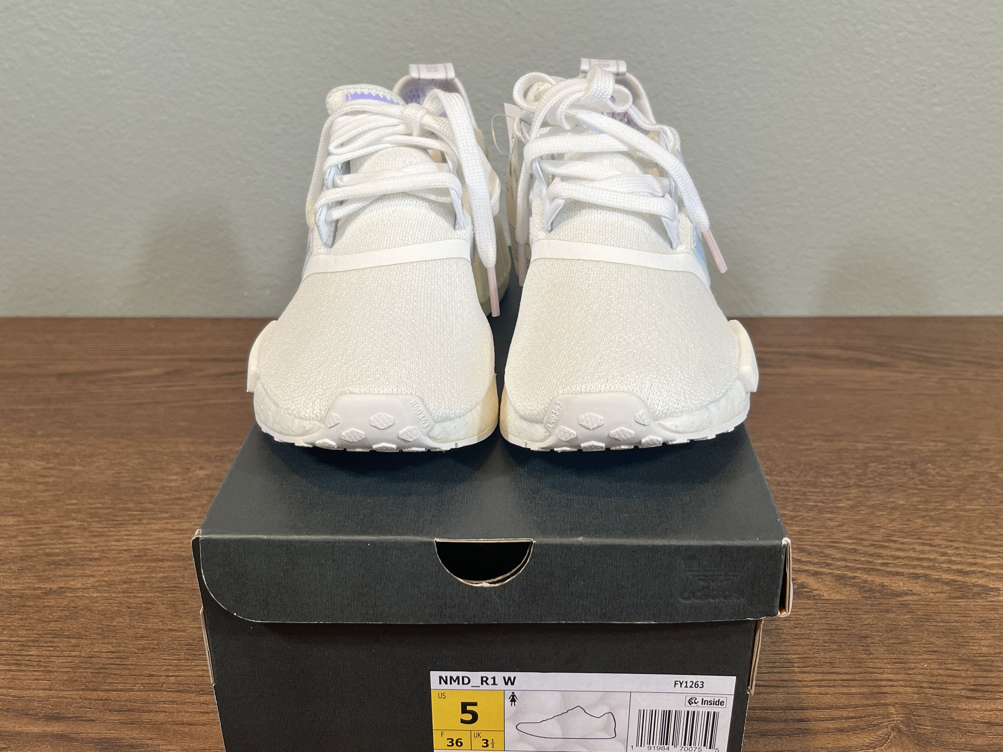adidas gazelle silver green womens adidas Womens Nmd R1 Lace Up Sneakers White 10.5 Casual main image 1