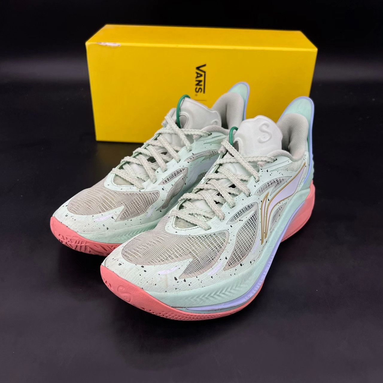 Li-Ning Li-Ning Green Lowtop Sneakers 41 Men Size US 8.5 / EU 41-42 - 1 Thumbnail