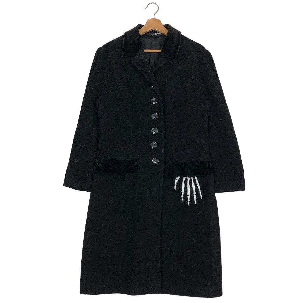 Japanese Brand 🔥Luxury Pick Long Wool Jacket Tagliente Made in Italy Size US M / EU 48-50 / 2 - 2 Thumbnail