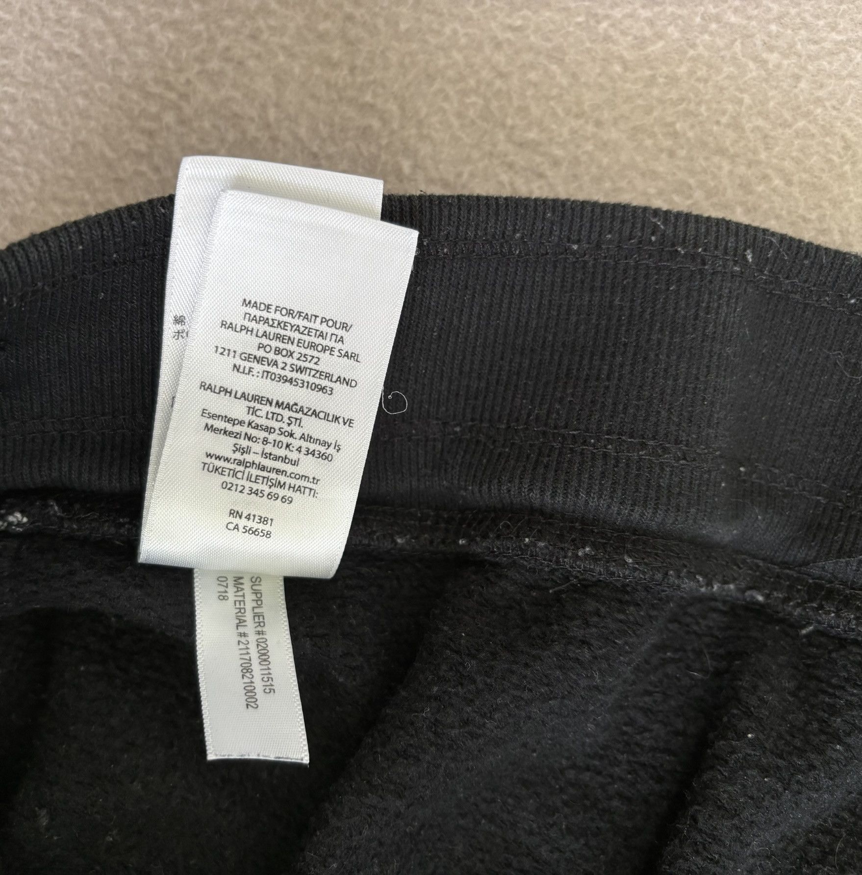 Polo Ralph Lauren Polo Ralph Lauren black sweatpants medium Size 29" - 19 Thumbnail