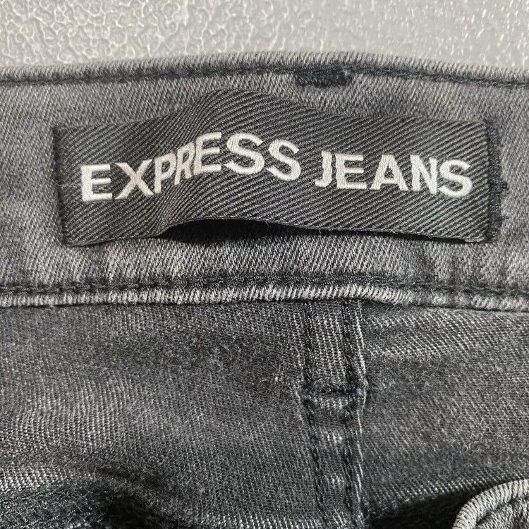 Express MIA Tie dye low rise skinny jeans Size 32" / US 10 / IT 46 - 4 Thumbnail