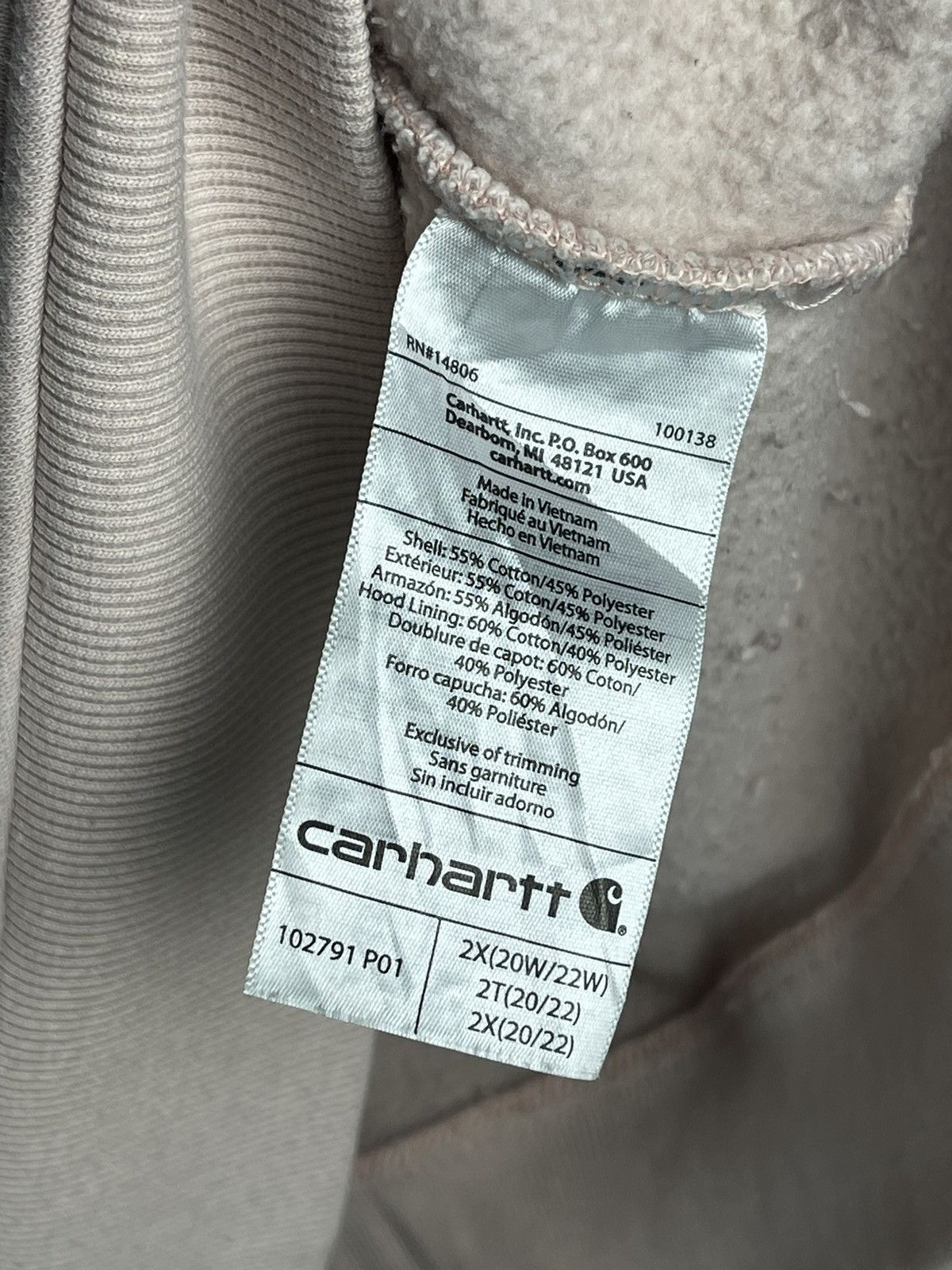 Carhartt Y2K Carhartt Hoodie Men’s Size M Size US M / EU 48-50 / 2 - 6 Thumbnail