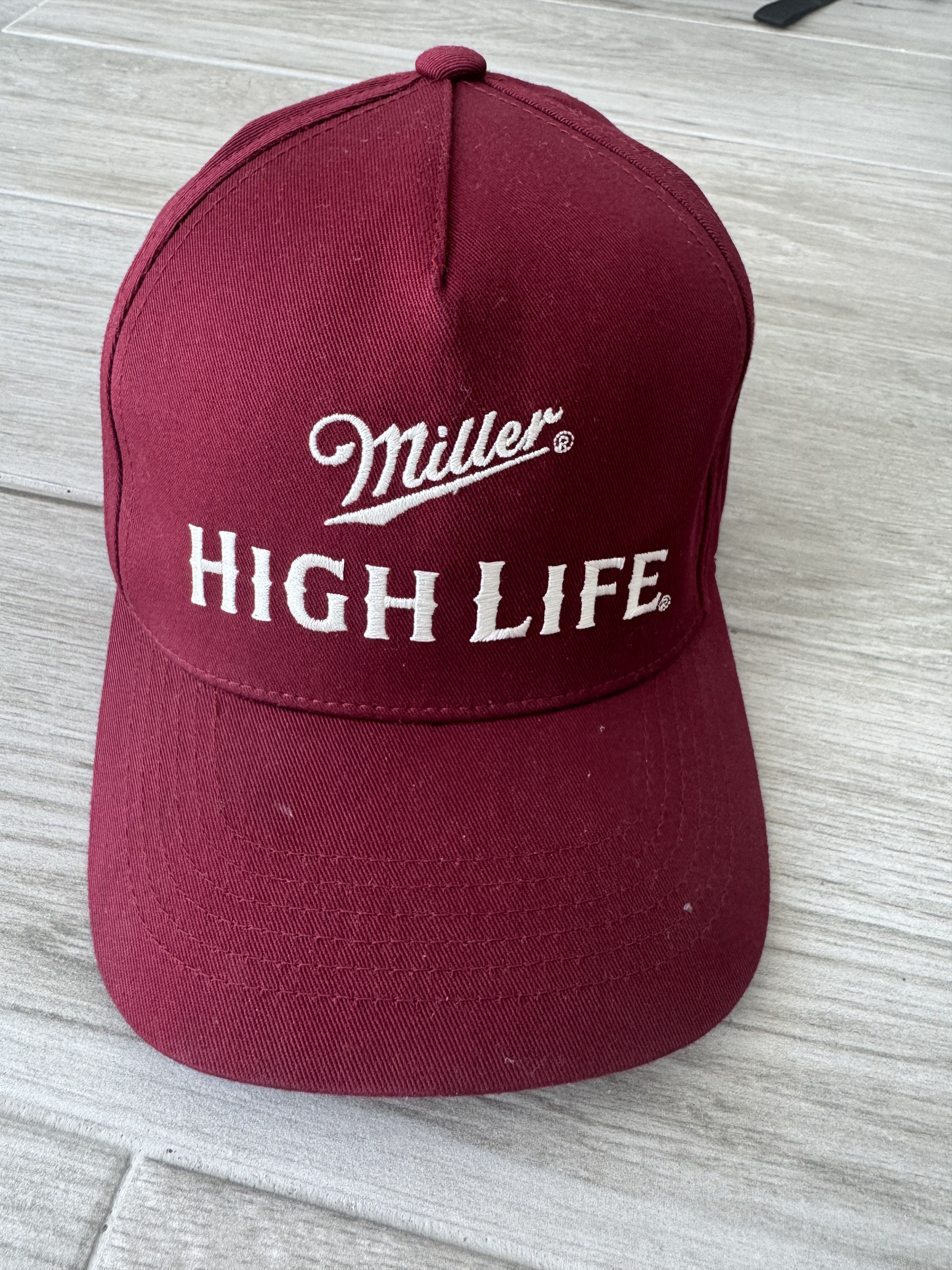 Vintage Miller High Life Vintage Hat Size ONE SIZE - 1 Thumbnail