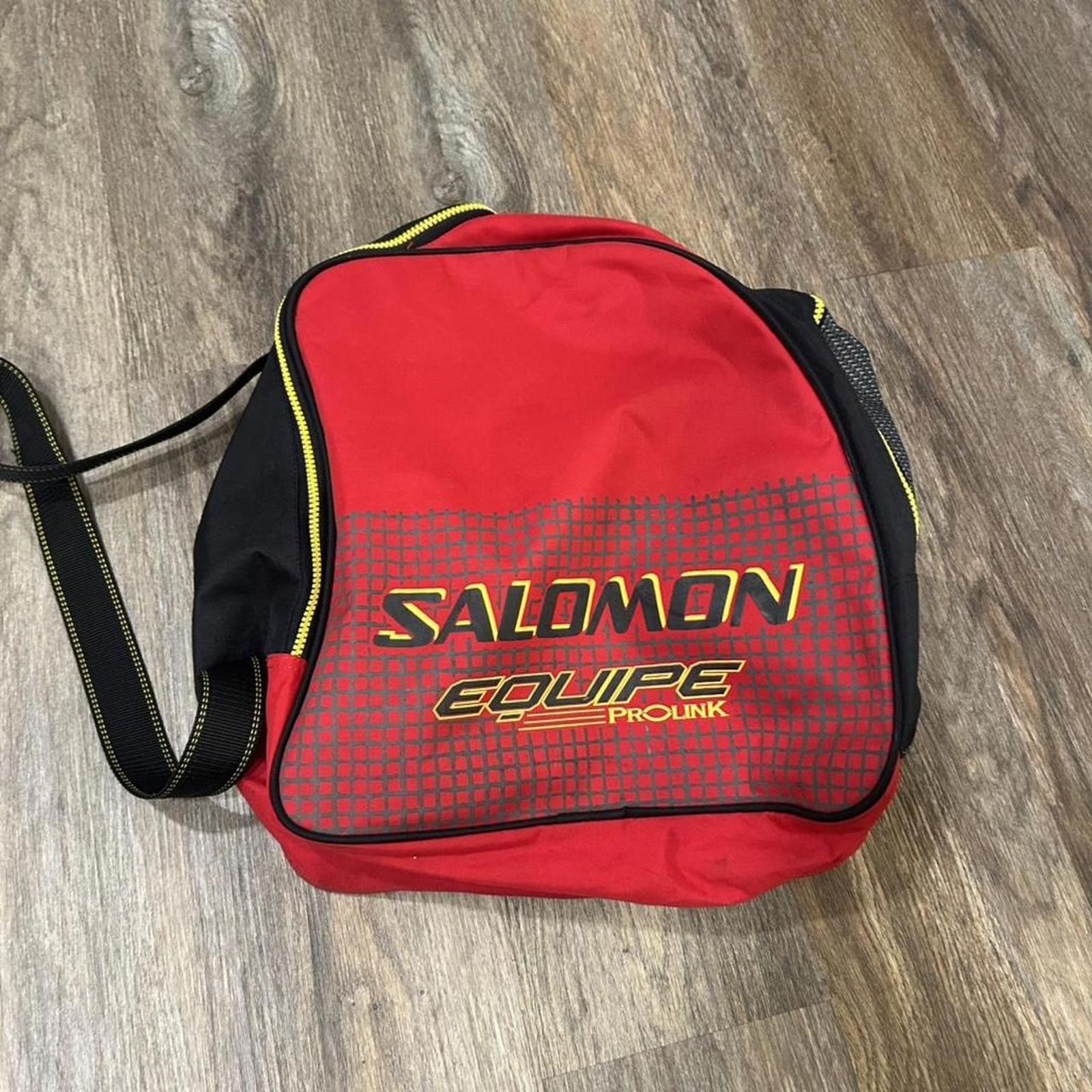 Salomon Vintage Salomon Equipe Prolink Ski Shoulder Bag Size ONE SIZE - 5 Thumbnail