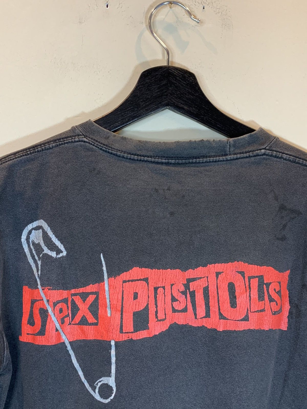 Band Tees × Vintage *RARE* Vintage 80s Sex Pistols Records God Save Queen Shirt Size US M / EU 48-50 / 2 - 4 Thumbnail